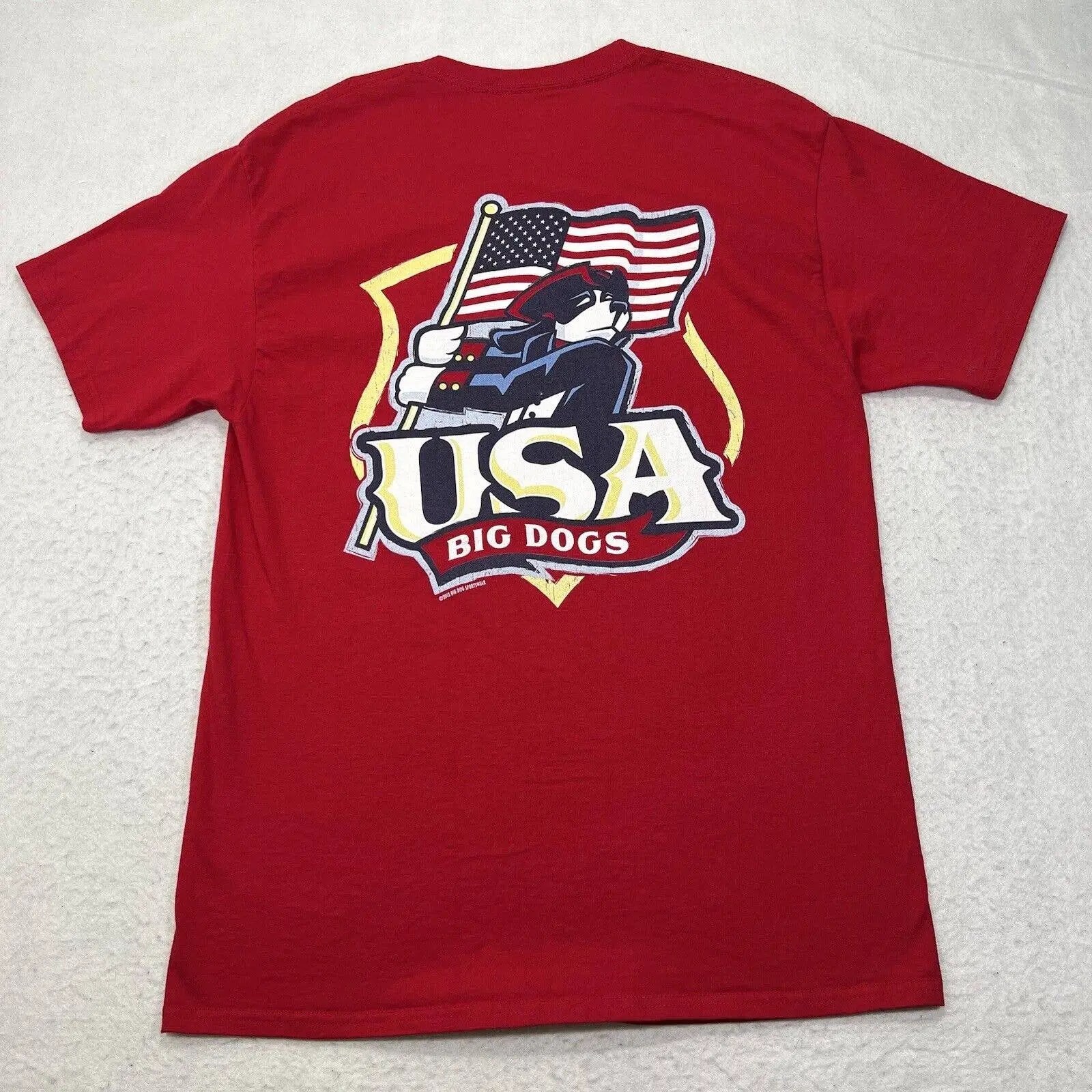 Hanes Big Dogs Sportswear USA Graphic T Shirt Hanes USA Flag Grailed