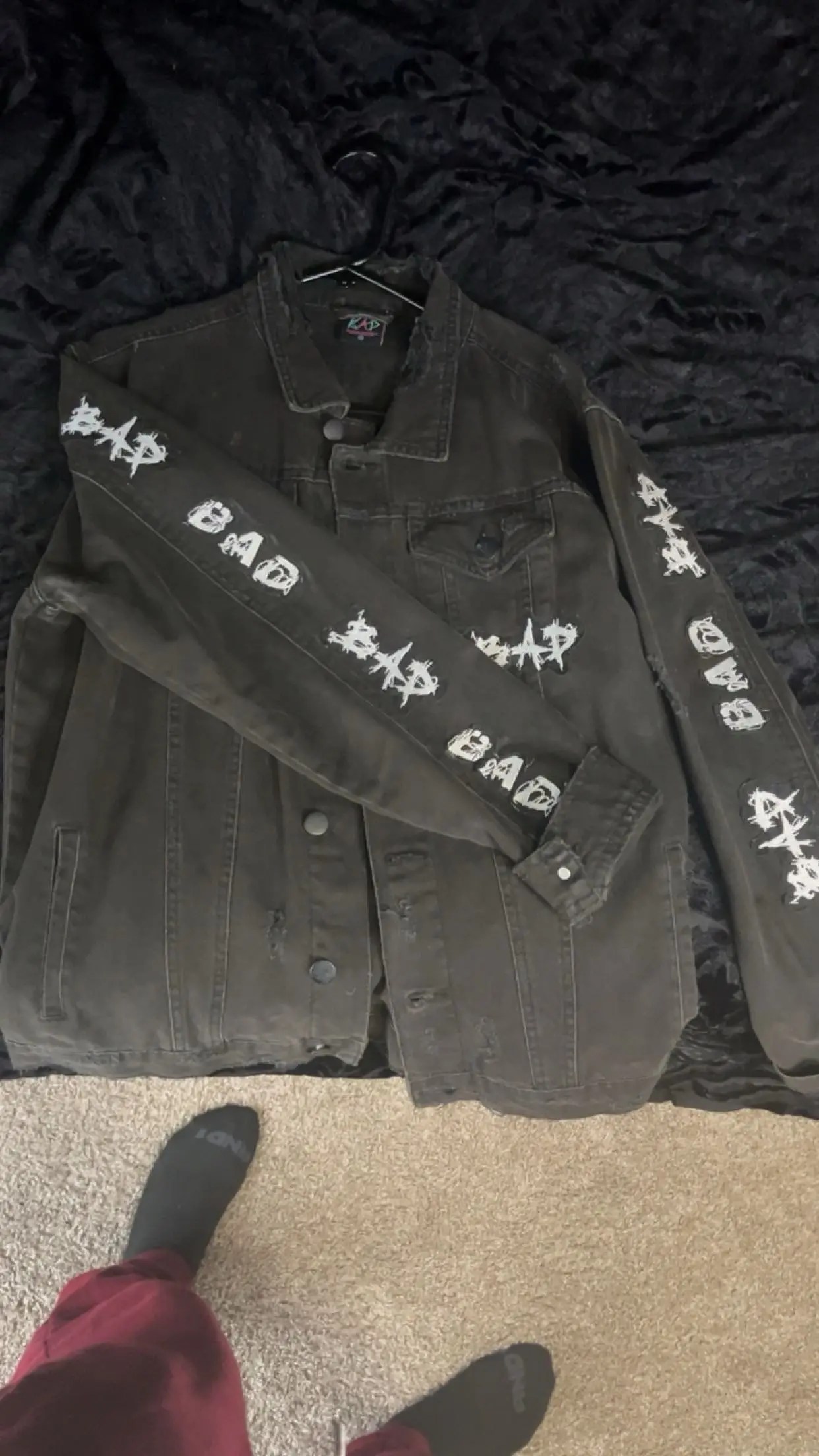 Bad XXXTENTACION JEAN JACKET LIMITED EDITION | Grailed