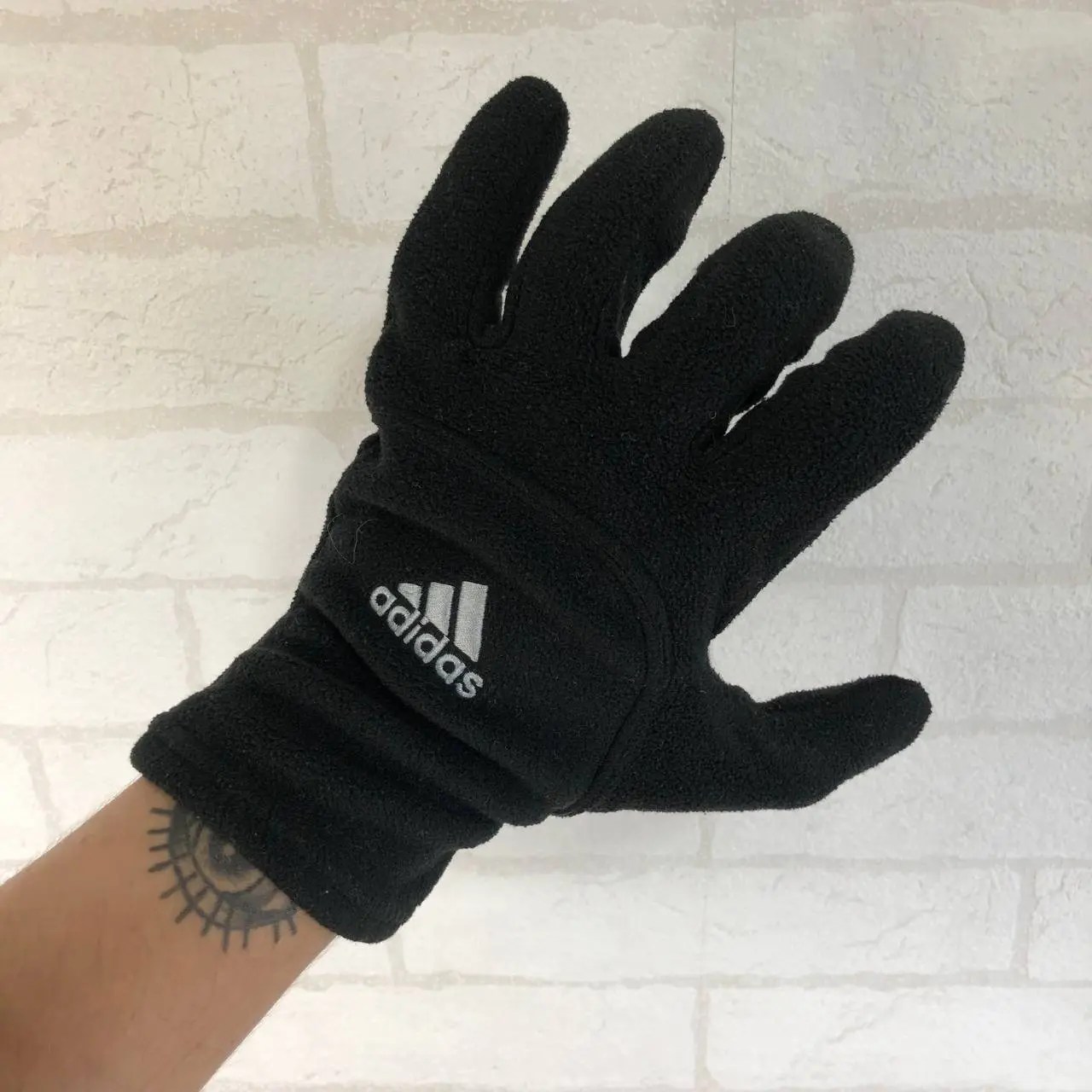 Adidas Adidas Mens Fleece Winter Gloves Rare Streetwear Y2K Drill Grailed