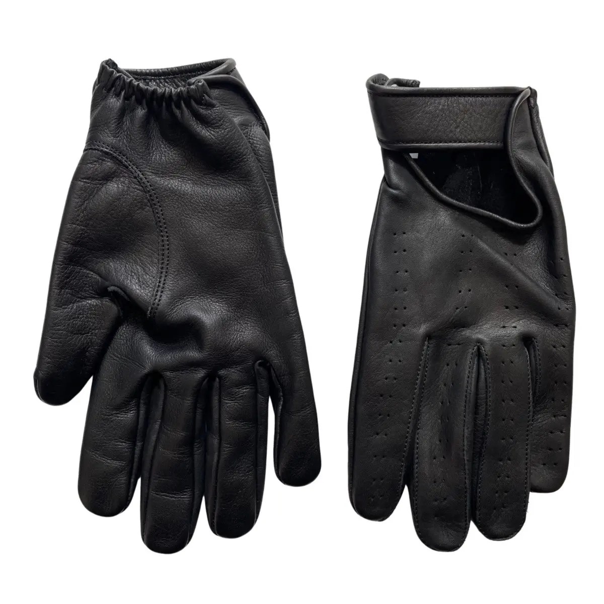 Leather Clocks and Colours Leather Moto Gloves Size Large Grailed