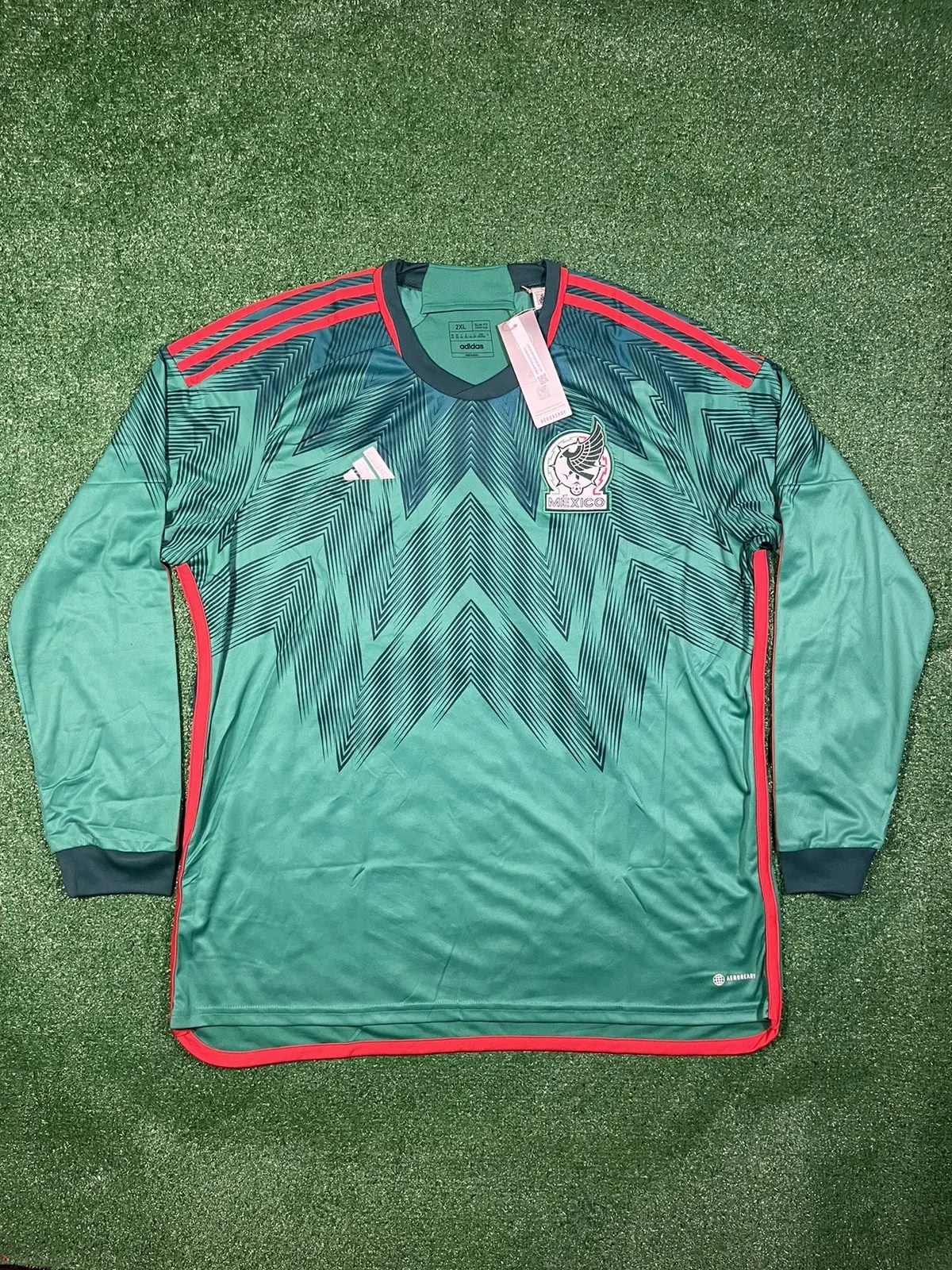 Adidas MEXICO LONG SLEEVE HOME JERSEY Grailed