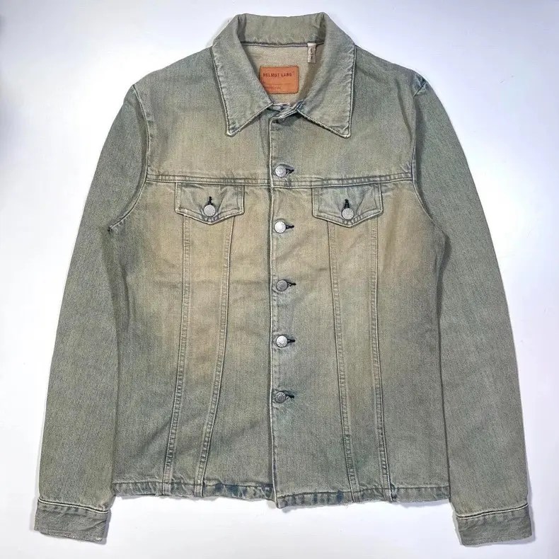 Helmut Lang Helmut Lang size 44 1998 Long Denim Jacket 2501-Nextarrow