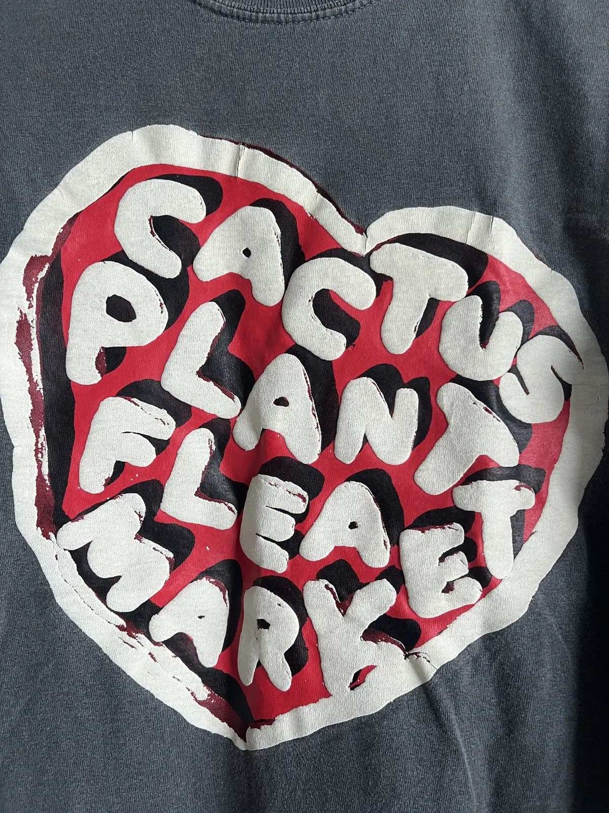 Cactus Plant Flea Market Cactus Plant Flea Market heart guideline t