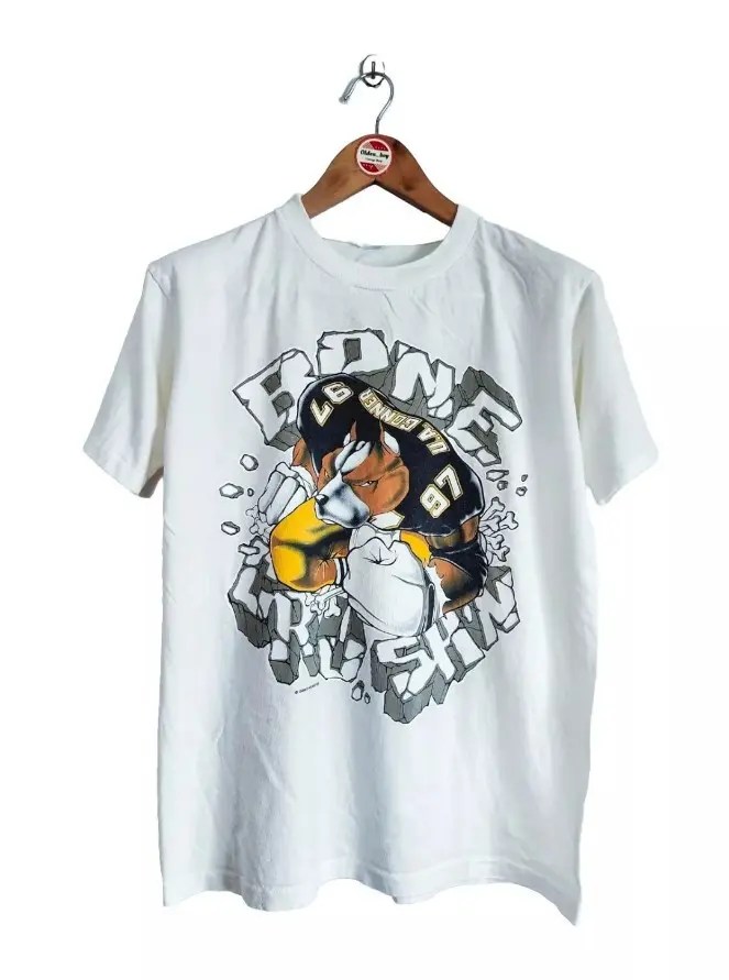 Vintage Vintage Cleveland Browns "Crash Bone" Dawg Pound 90s TShirt