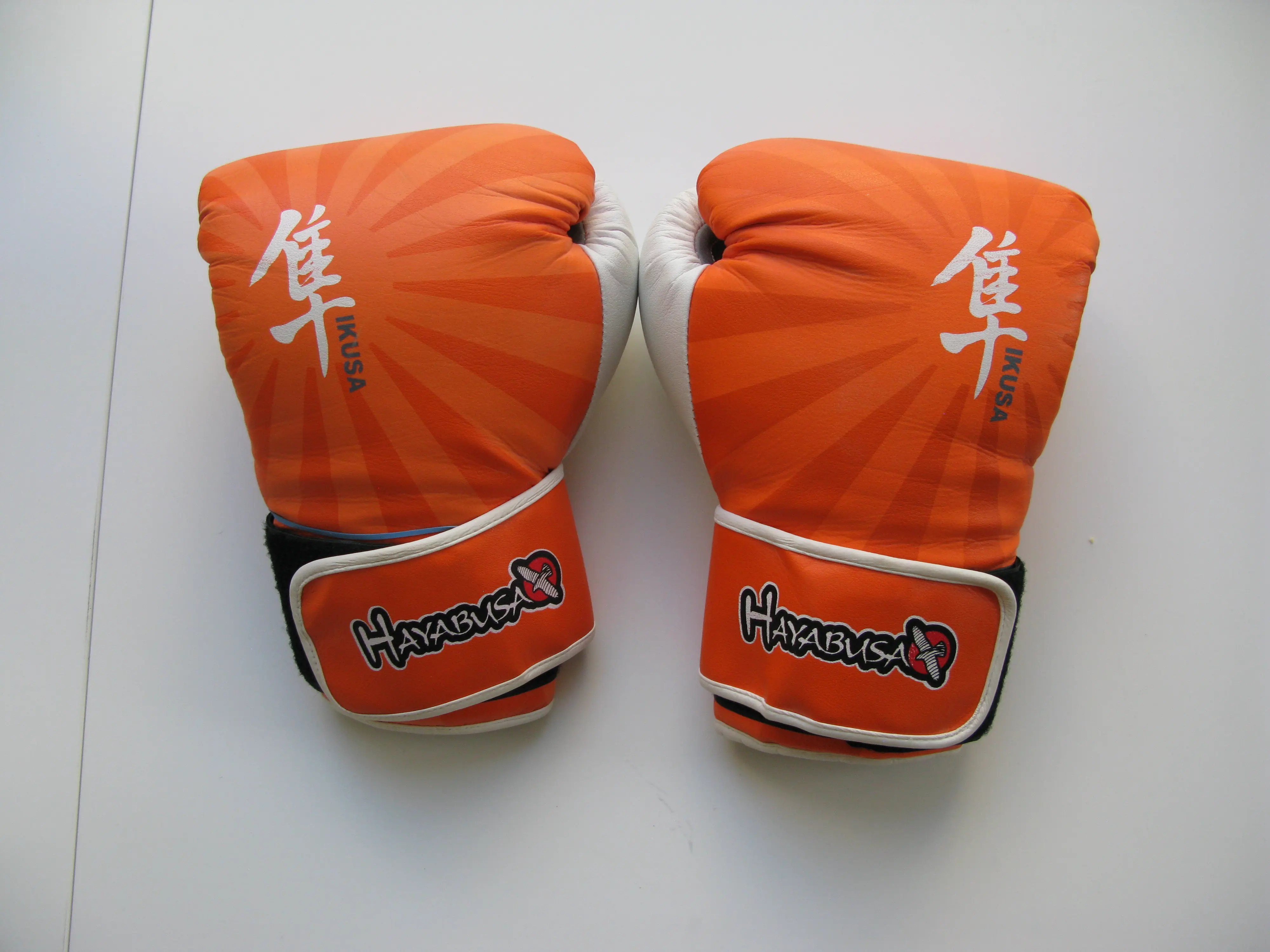 Streetwear Hayabusa IKUSA 16 OZ Boxing Gloves, Orange & White Grailed
