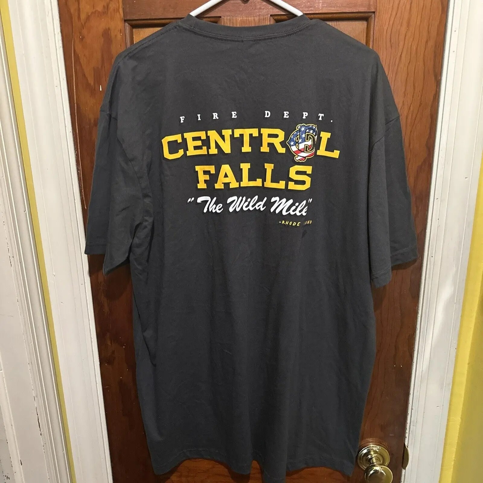 Next Level Firefighter Central Falls Rhode Island Fire Department T Shi