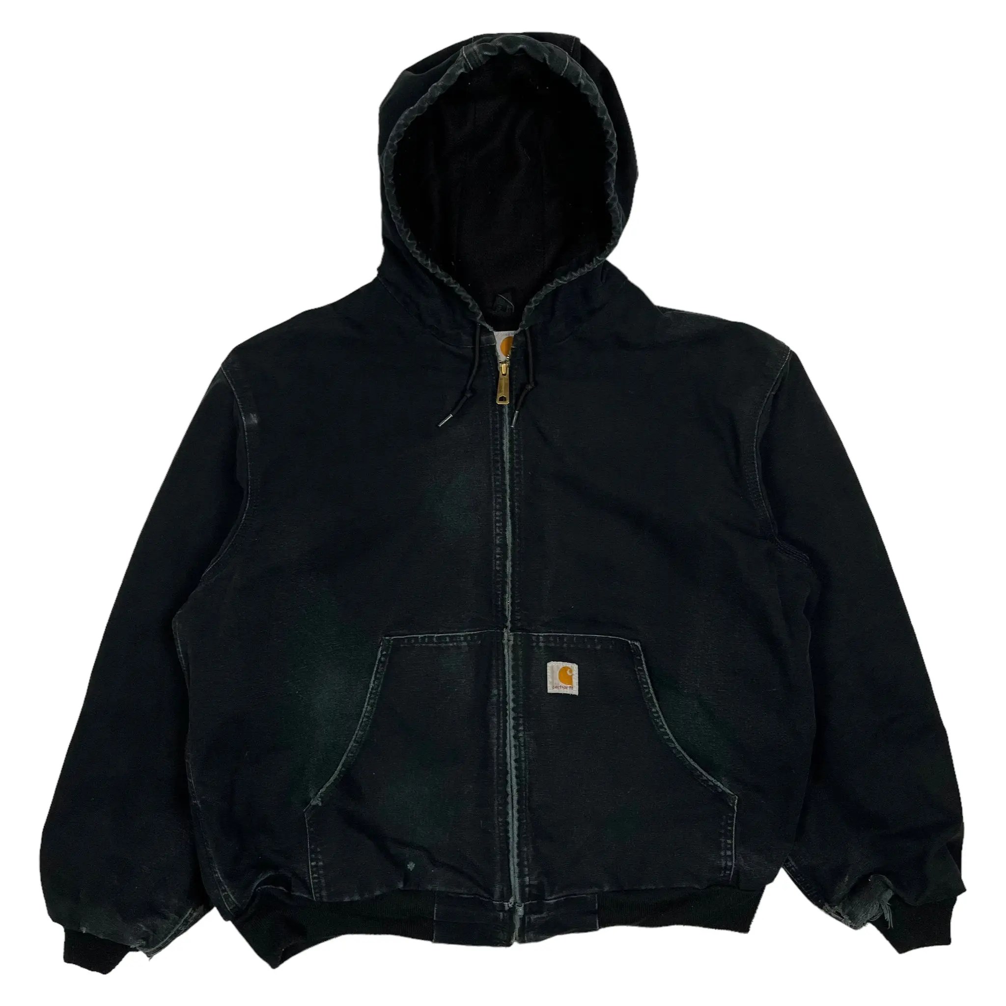 Vintage Carhartt USA Made Hooded Work Jacket Size XL Grailed