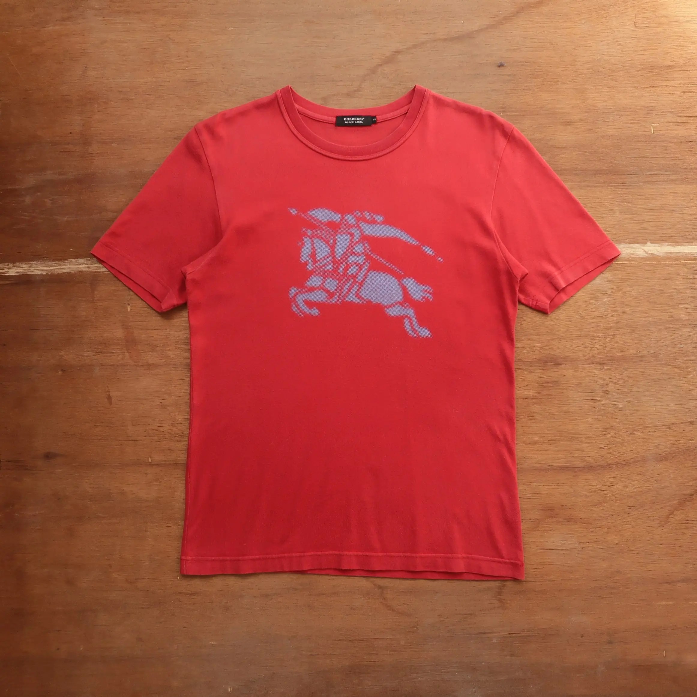 Burberry Burberry Black Label Big Logo Pixelate TShirt Tee Grailed