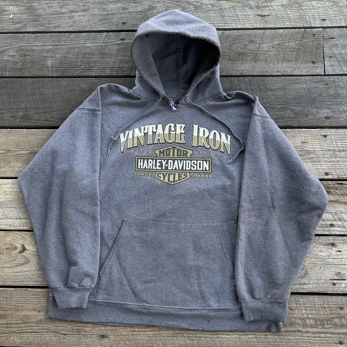 Vintage Vintage Harley Davidson Wyoming Biker Chick Hoodie Grailed