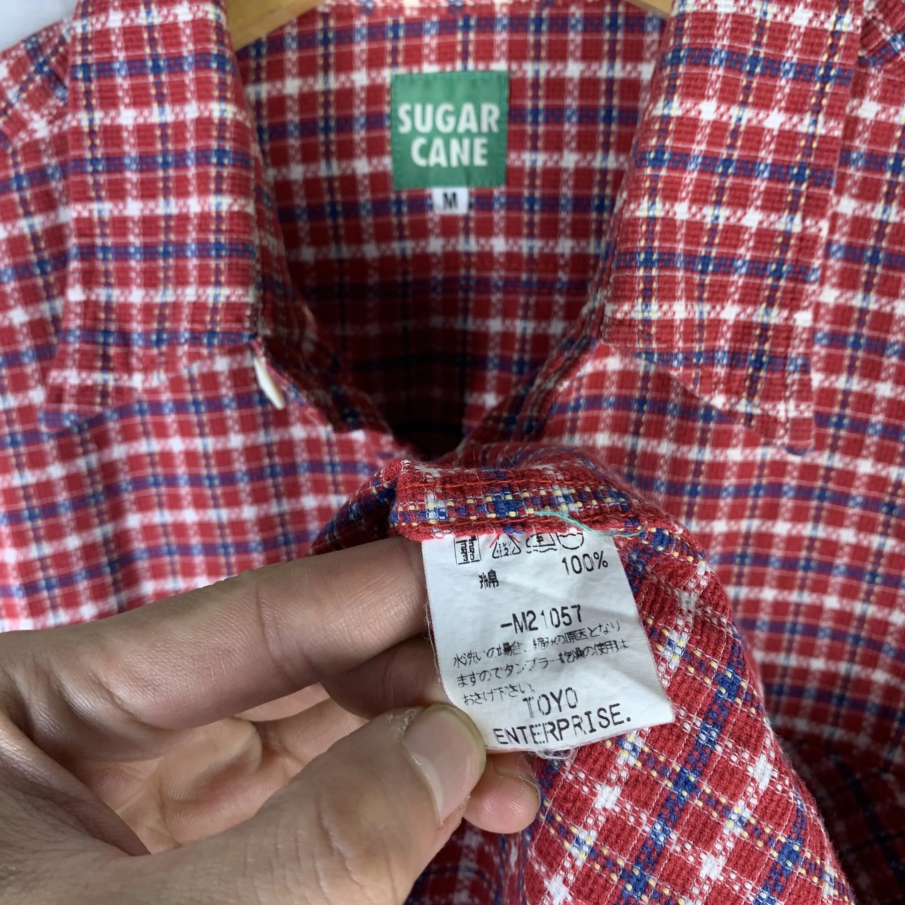 Sugar Cane Sugar Cane Toyo Enterprise Plaid Tartan Western Shirt Grailed