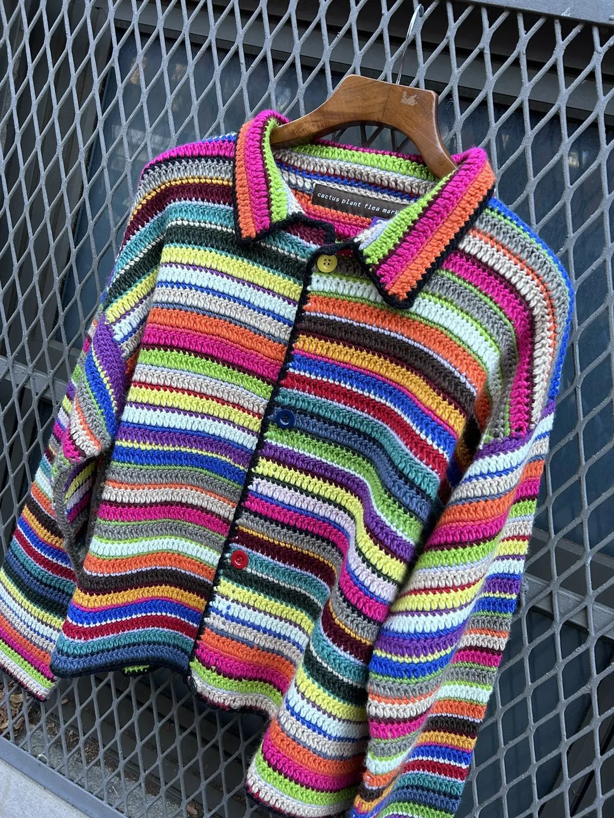 Cactus Plant Flea Market CACTUS PLANT FLEA MARKET Men’s Crochet Knit