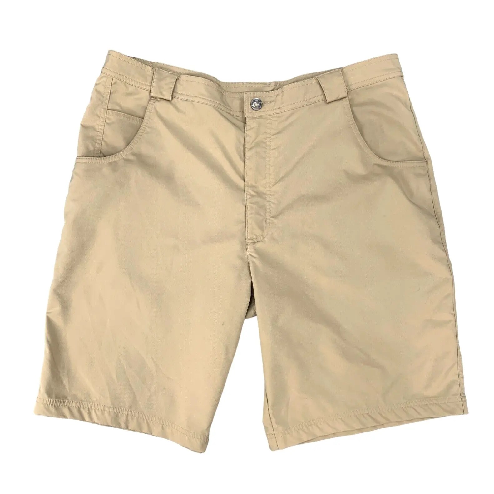 Vintage Straight Down Golf Shorts Mens 36 Earth Brown Moisture Wick