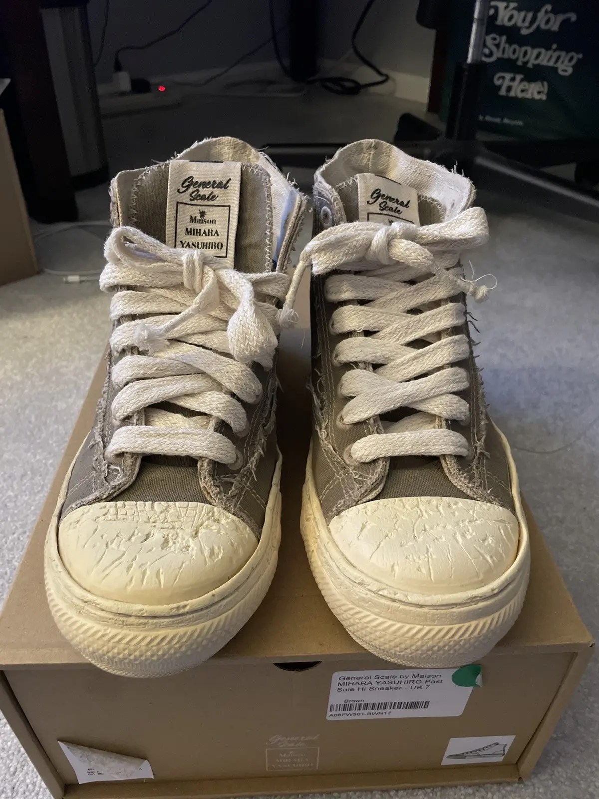 Maison MIHARA YASUHIRO General Scale Maison Mihara Yasuhiro | Grailed