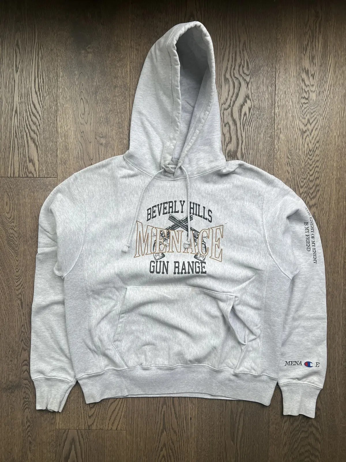 Menace Menace Beverly Hills Gun Club Hoodie Grailed