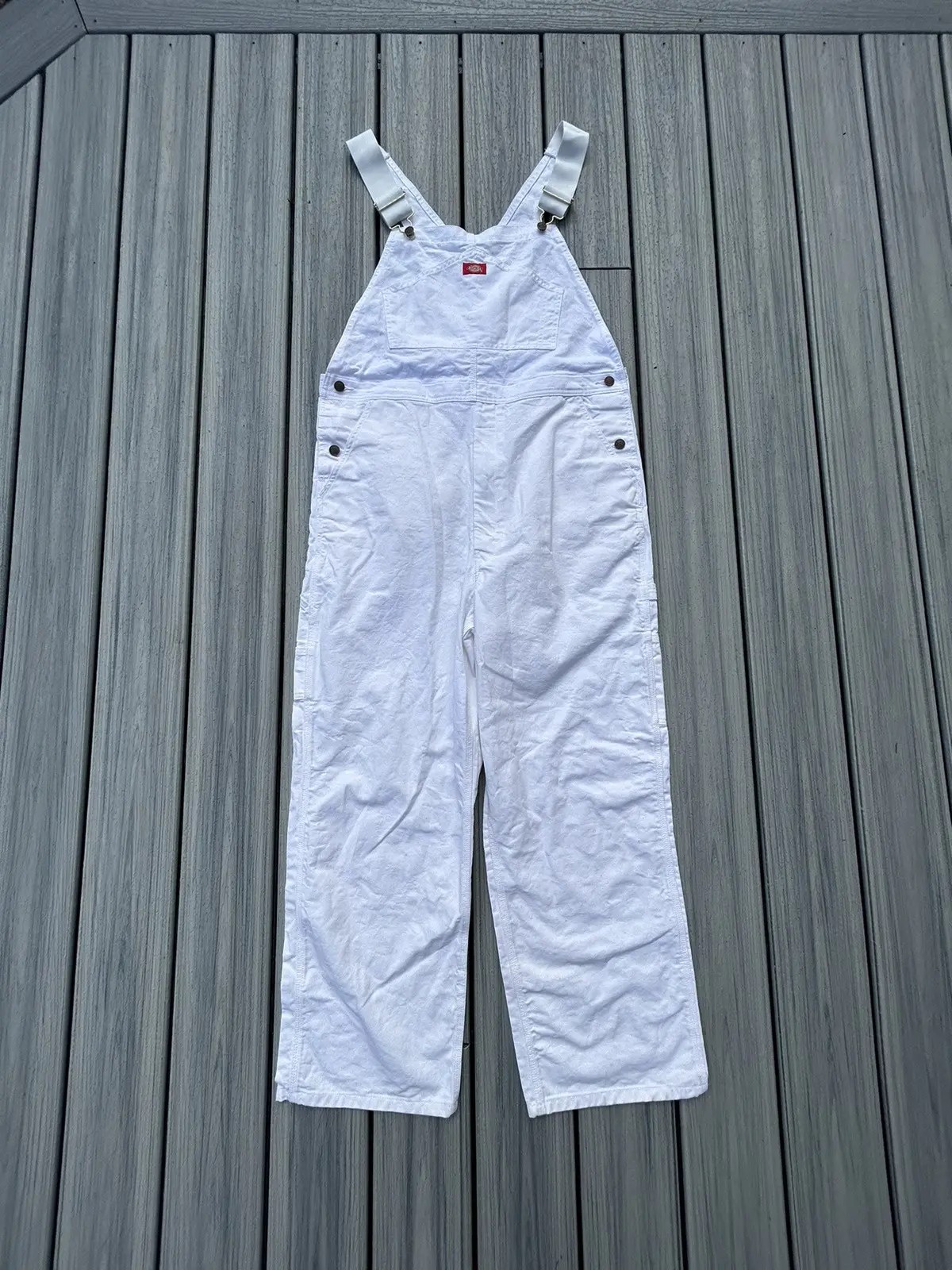 Dickies White Dickies Overalls Grailed