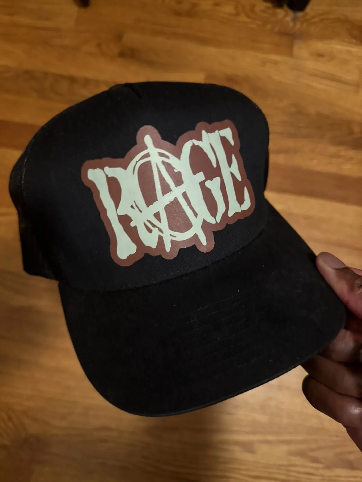 Rock Band Rage Trucker Hat Black Grailed