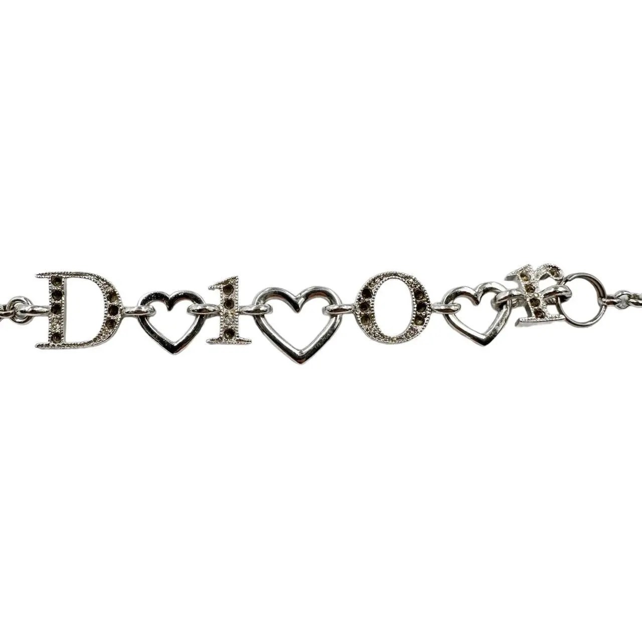 Dior Vintage Dior Heart Chain Necklace Grailed