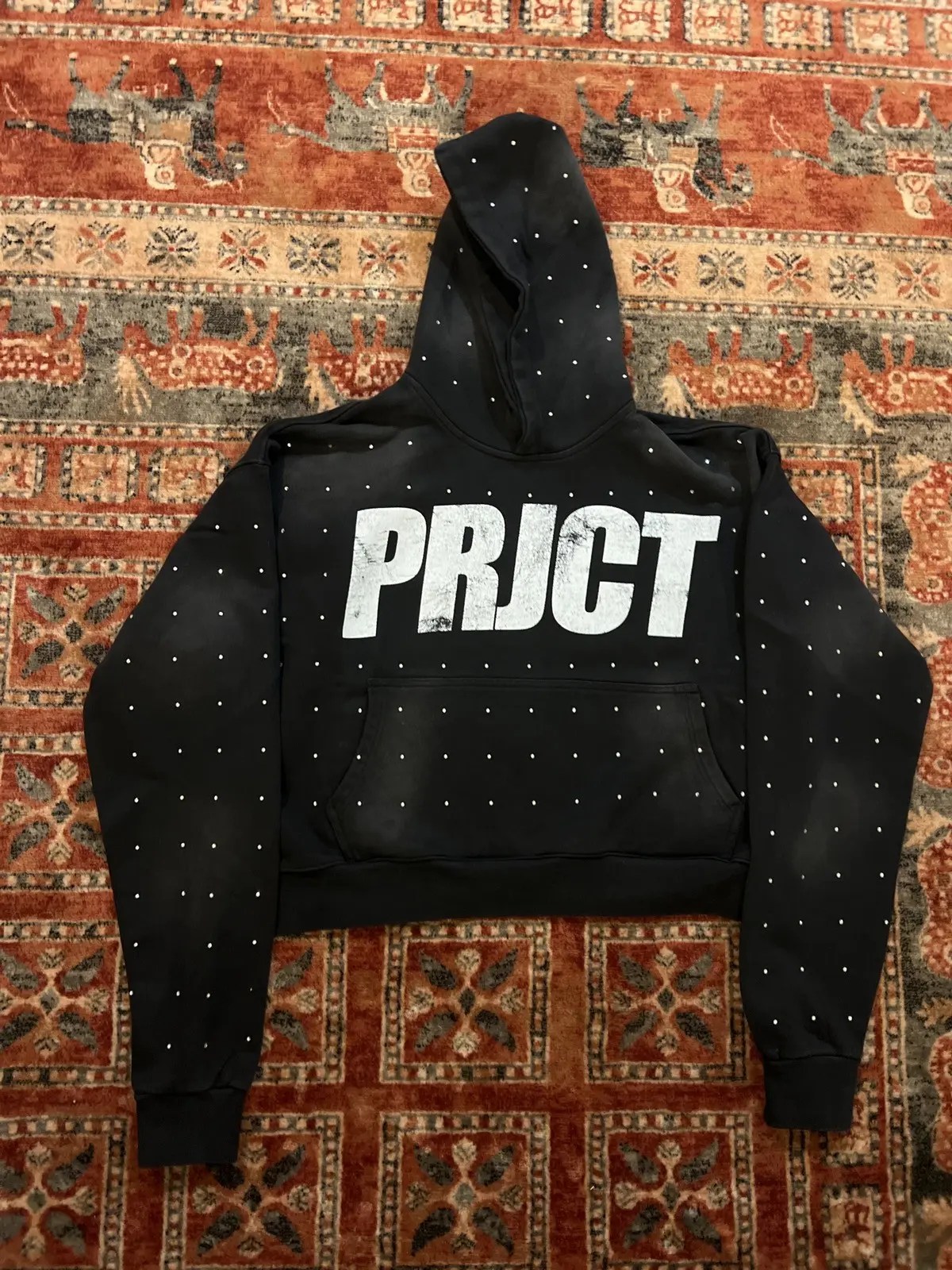 Vintage Project Capri Rhine Stone hoodie Grailed