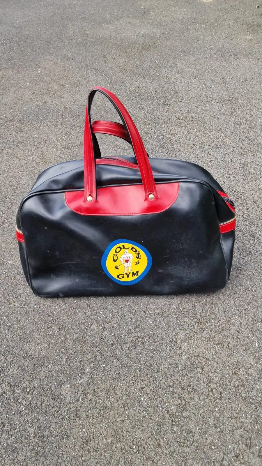 Vintage *RARE* 80s GOLD’S GYM BAG BODYBUILDING GYM FITNESS LA USA Grailed