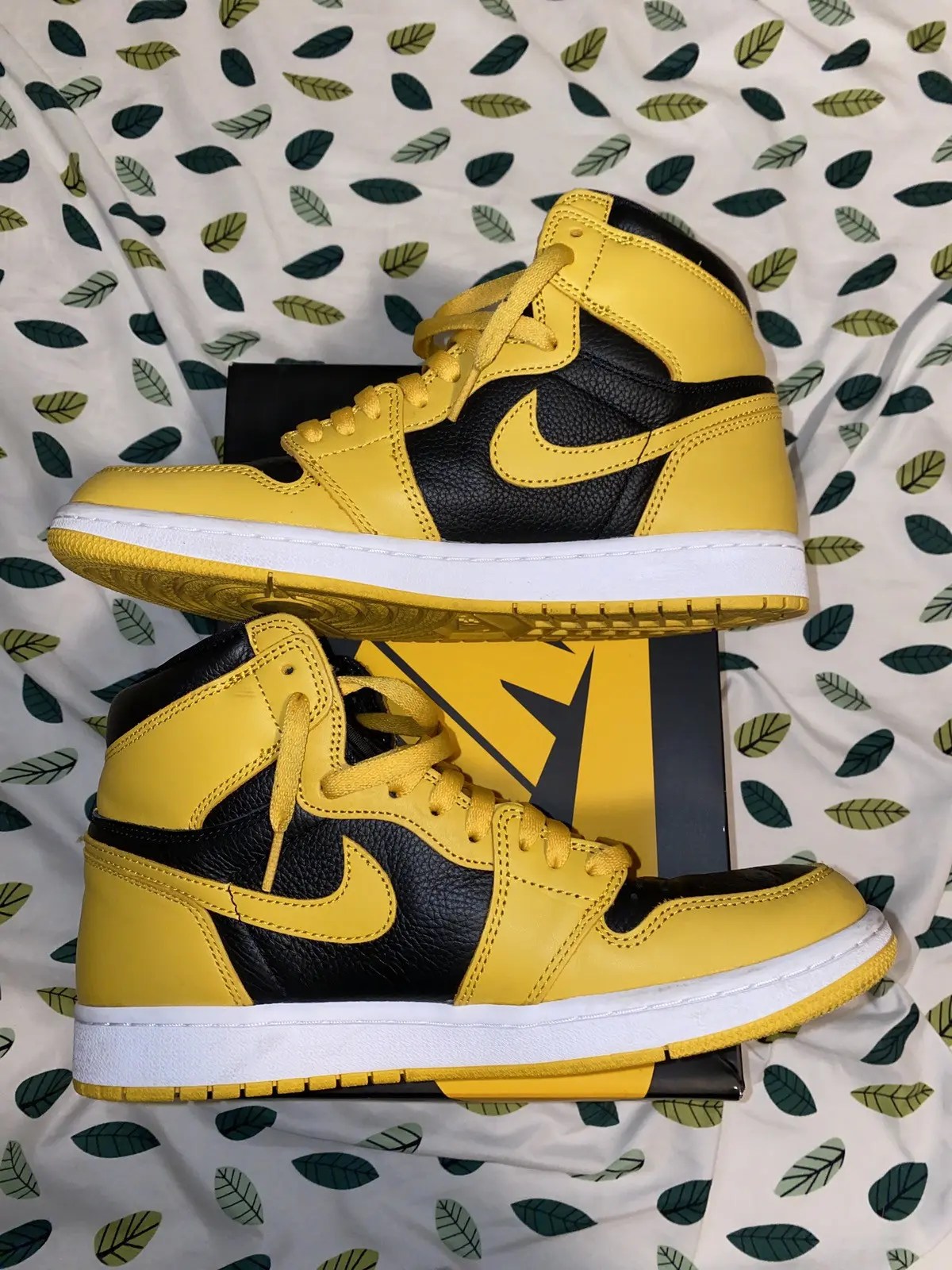 Nike Air Jordan 1 Pollen Grailed