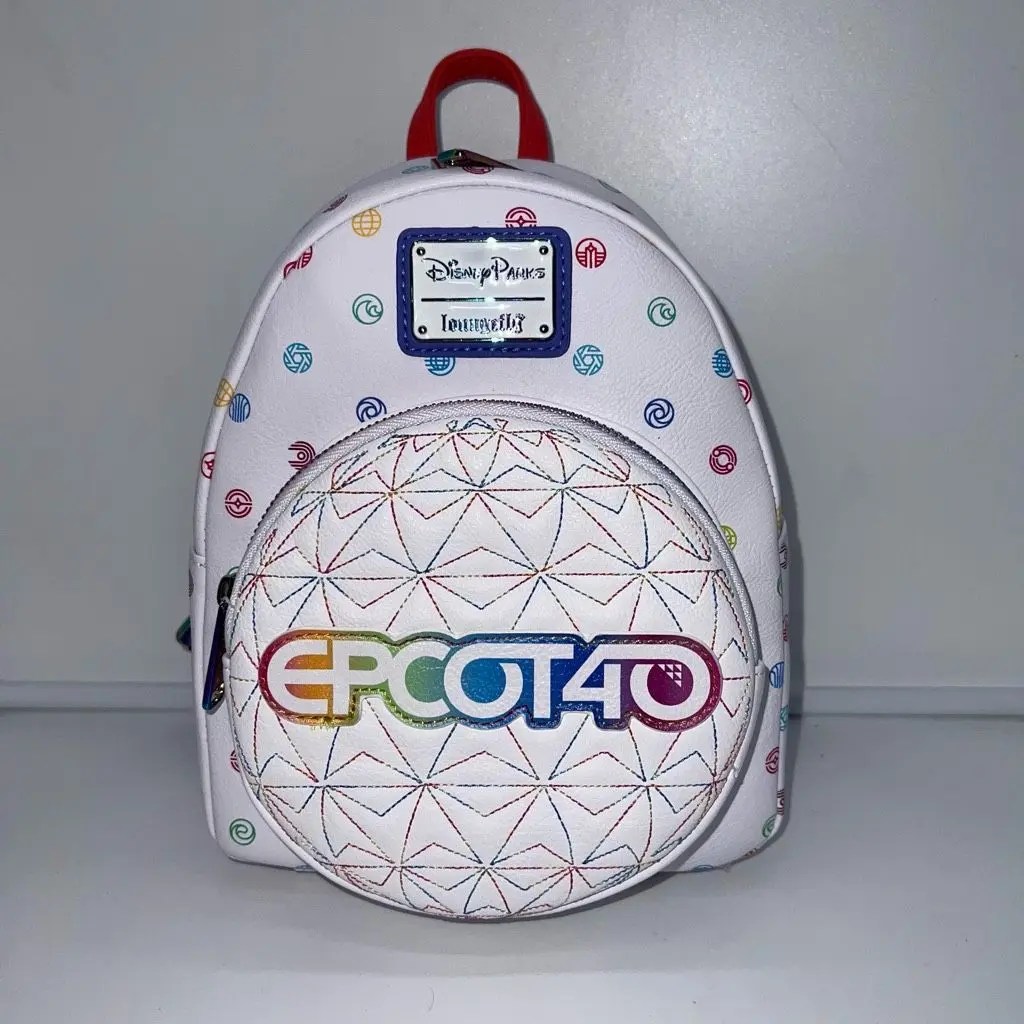 Disney Loungefly EPCOT 40th Anniversary Mini Backpack Grailed
