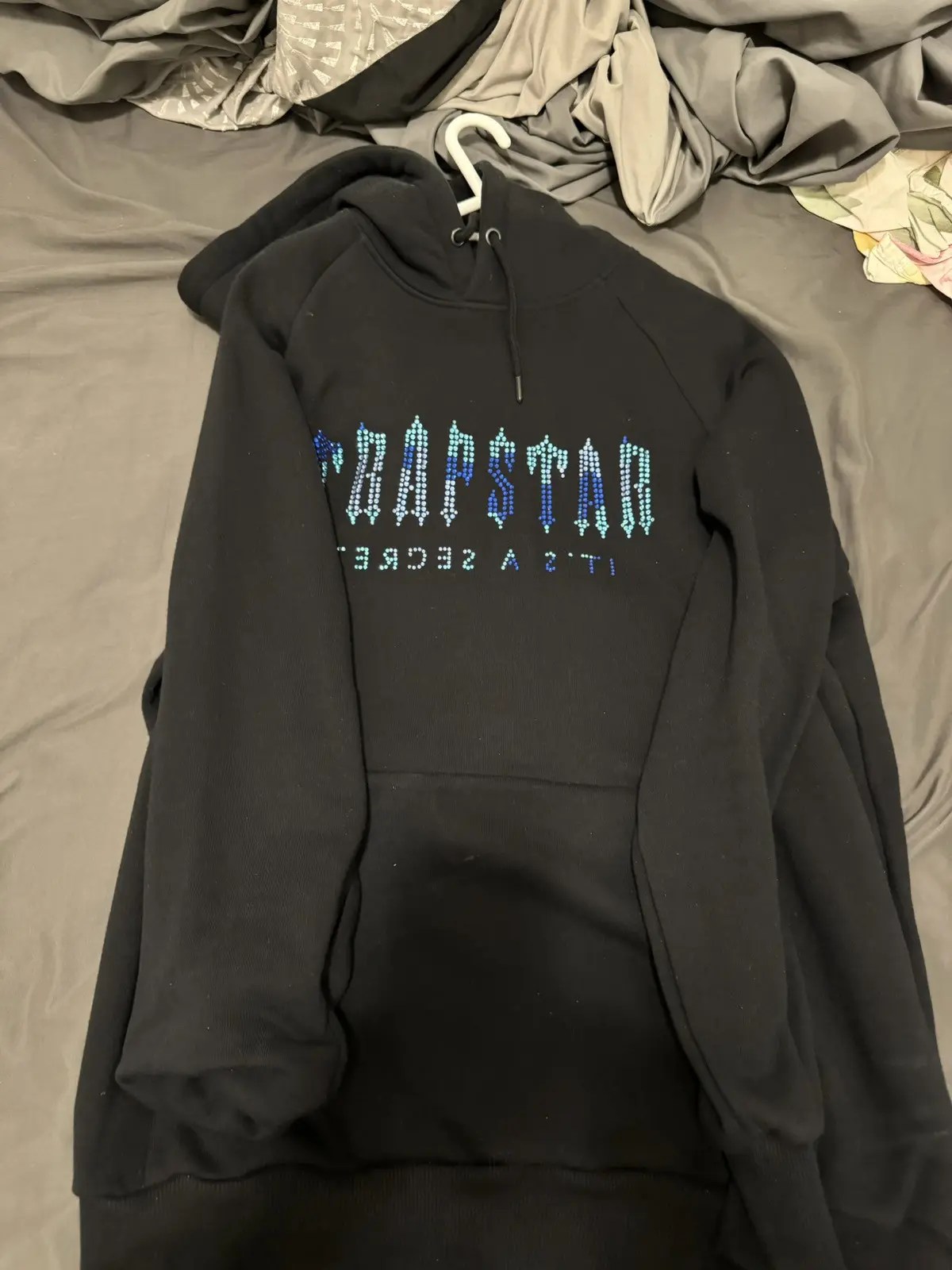Trapstar London Trapstar Decoded crystal Hoodie Grailed