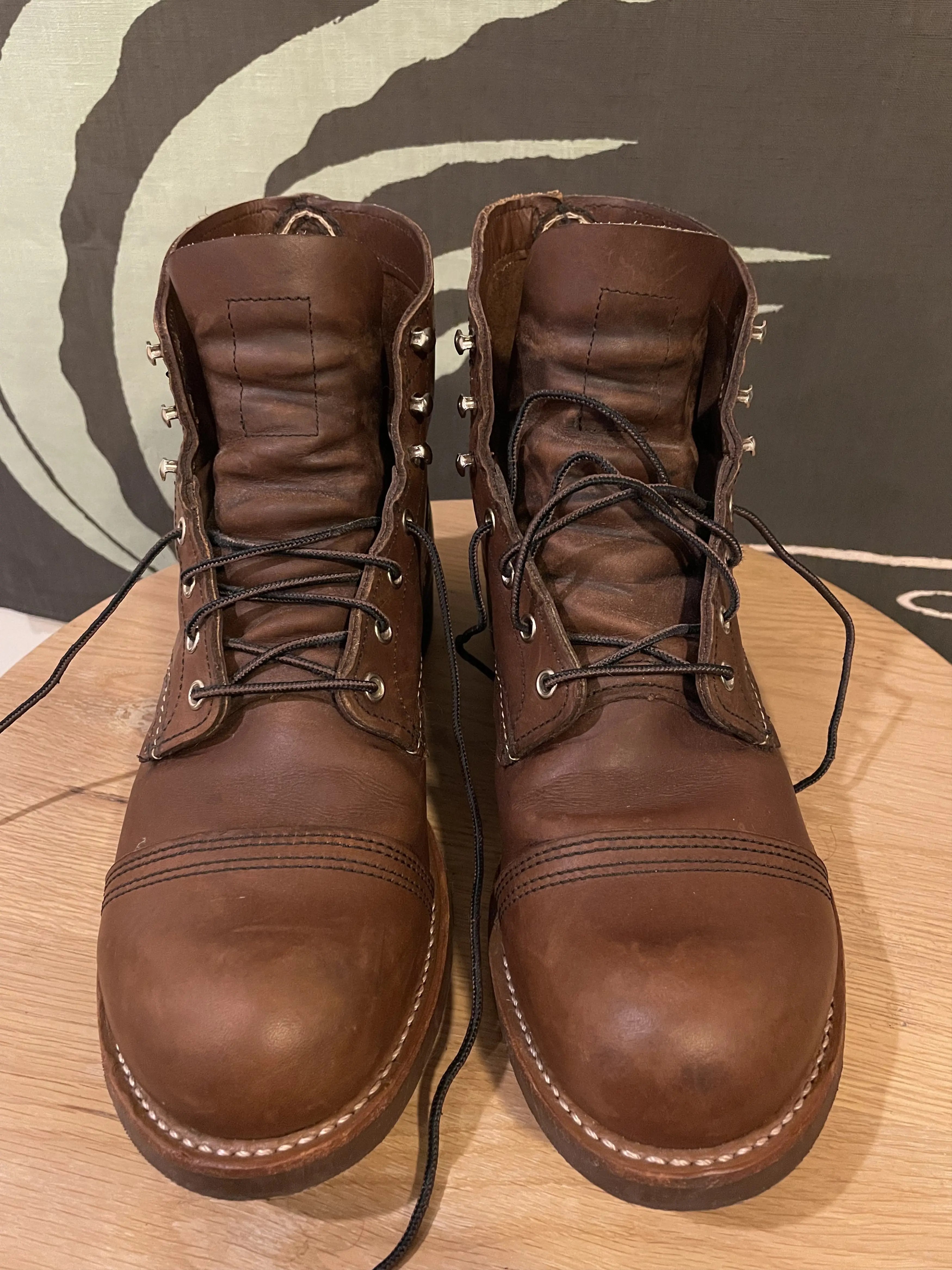 Red Wing Wide 10.5 Red Wing Heritage Iron Ranger Boots 8111 Grailed