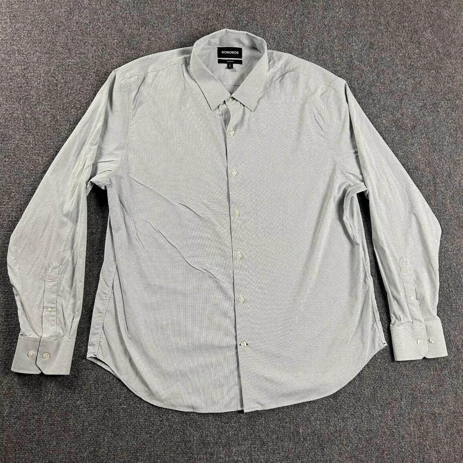 Bonobos Bonobos Shirt Mens XXL Check Athletic Fit Stretch A1 | Grailed