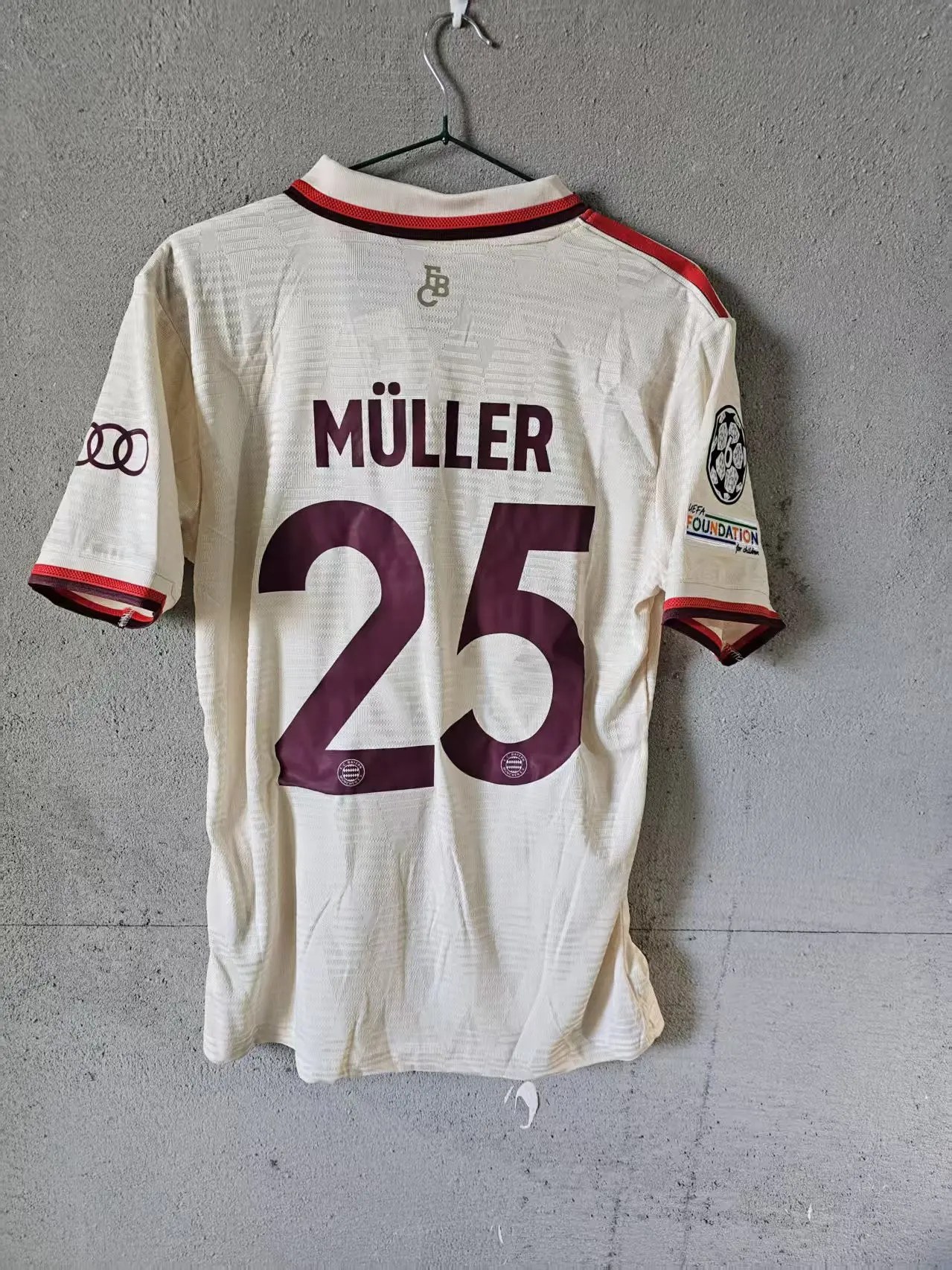 Soccer Jersey 2025 Bayern Munich Thomas Muller Jersey Player Edition