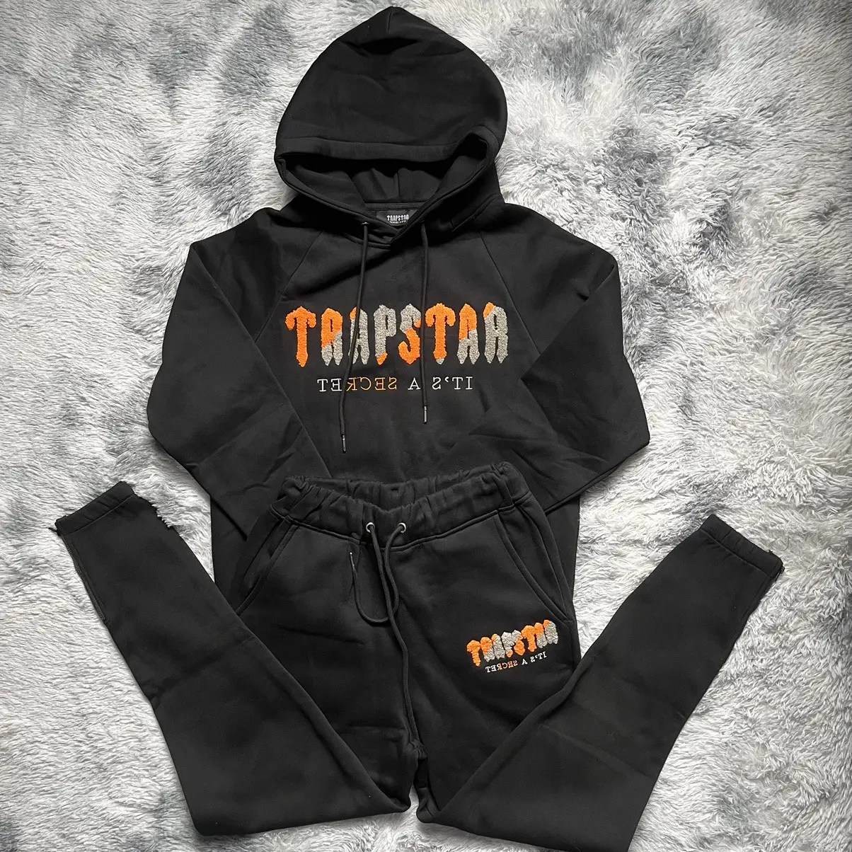 Trapstar London TrapStar black and Orange Grailed