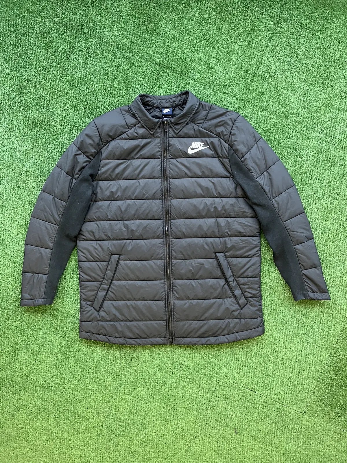 Nike Vintage Nike puffer jacket Drill Y2K style Grailed