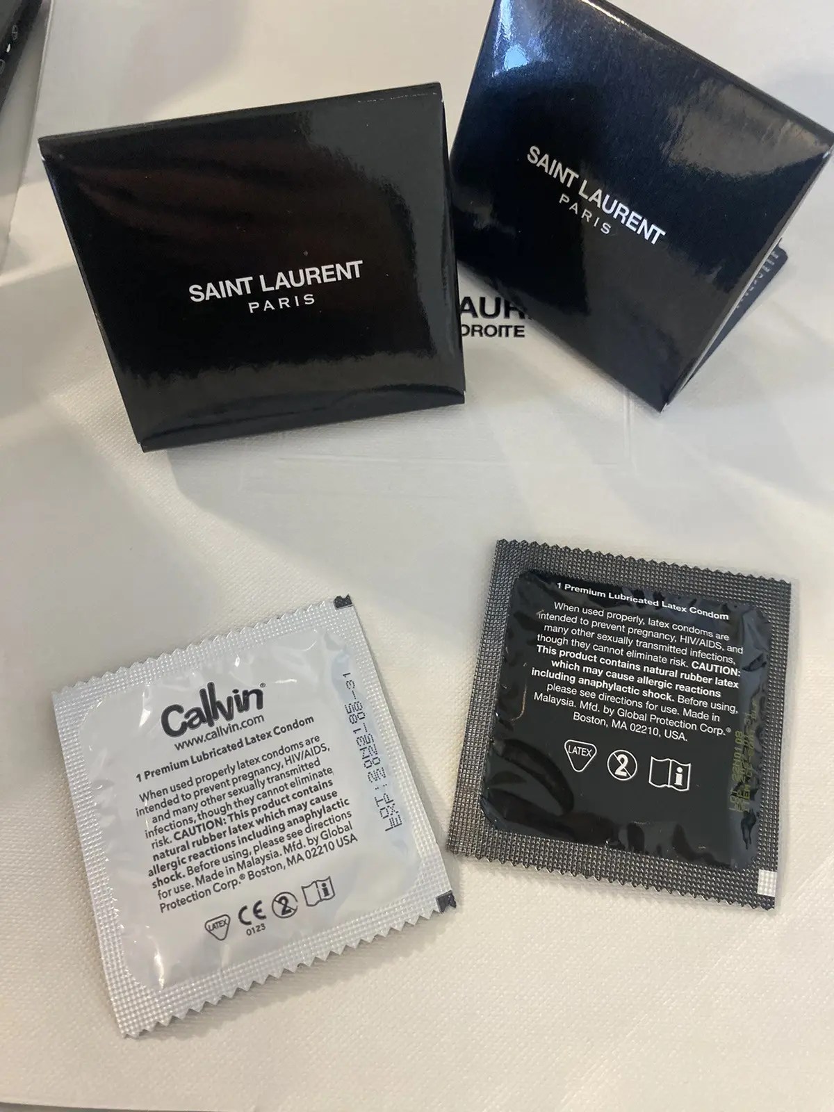Saint Laurent Paris Saint Laurent Condom Set Grailed
