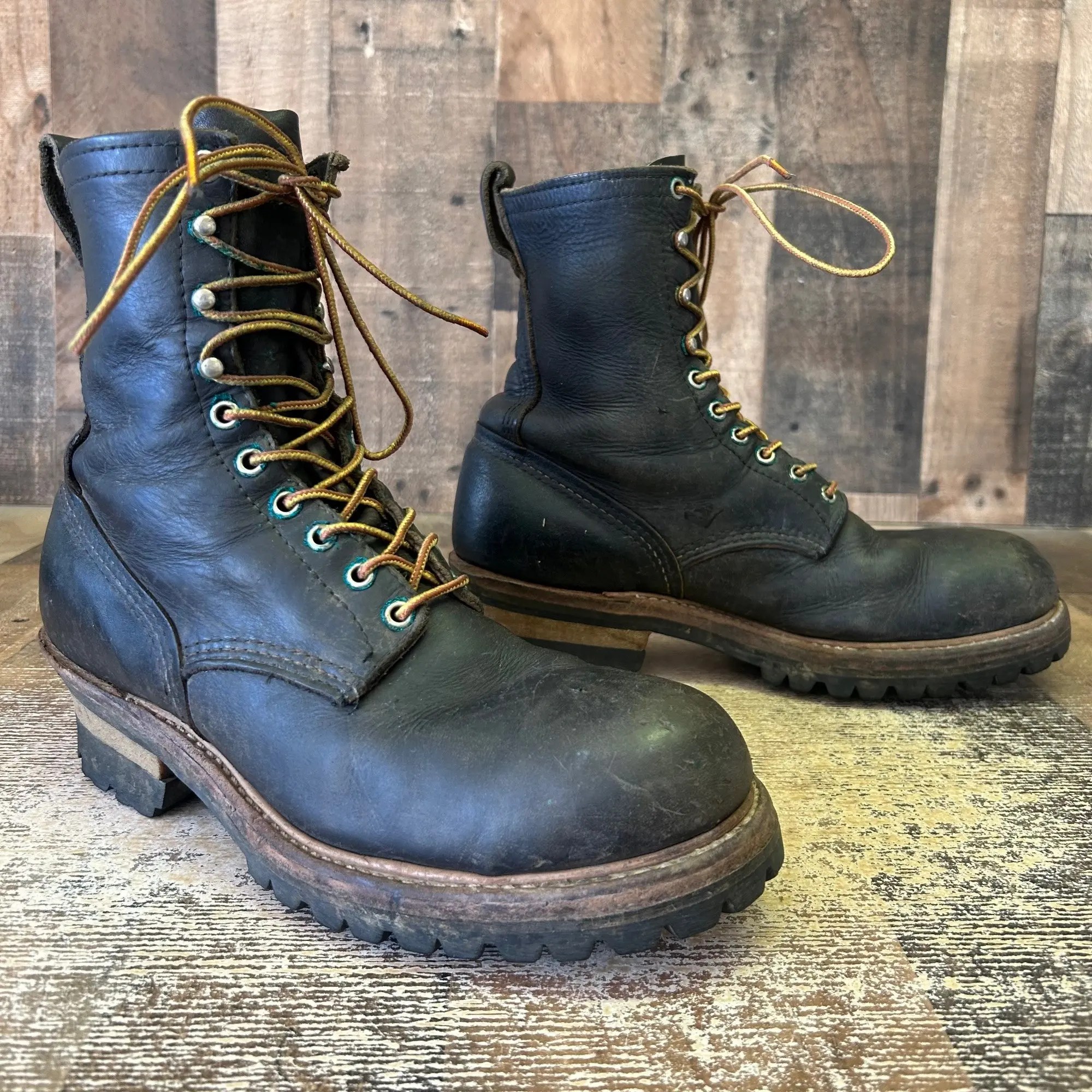 Red Wing Red Wing 699 Steel Toe Logger Work Boots Mens 10 B Grailed