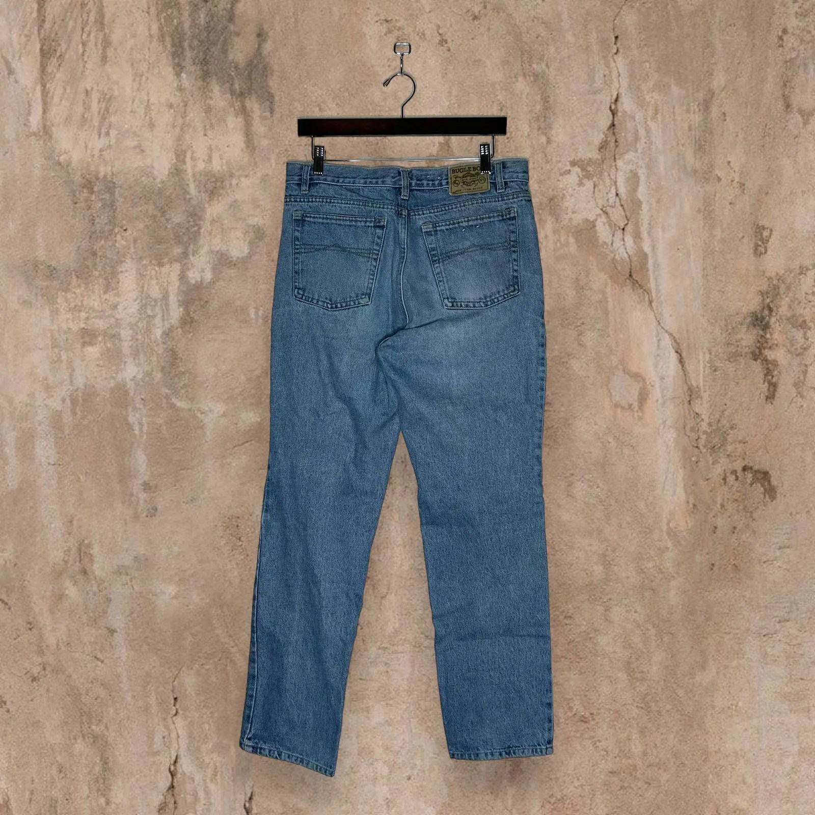 Vintage Vintage Bugle Boy Jeans Light Wash BBC Essential Denim 90s