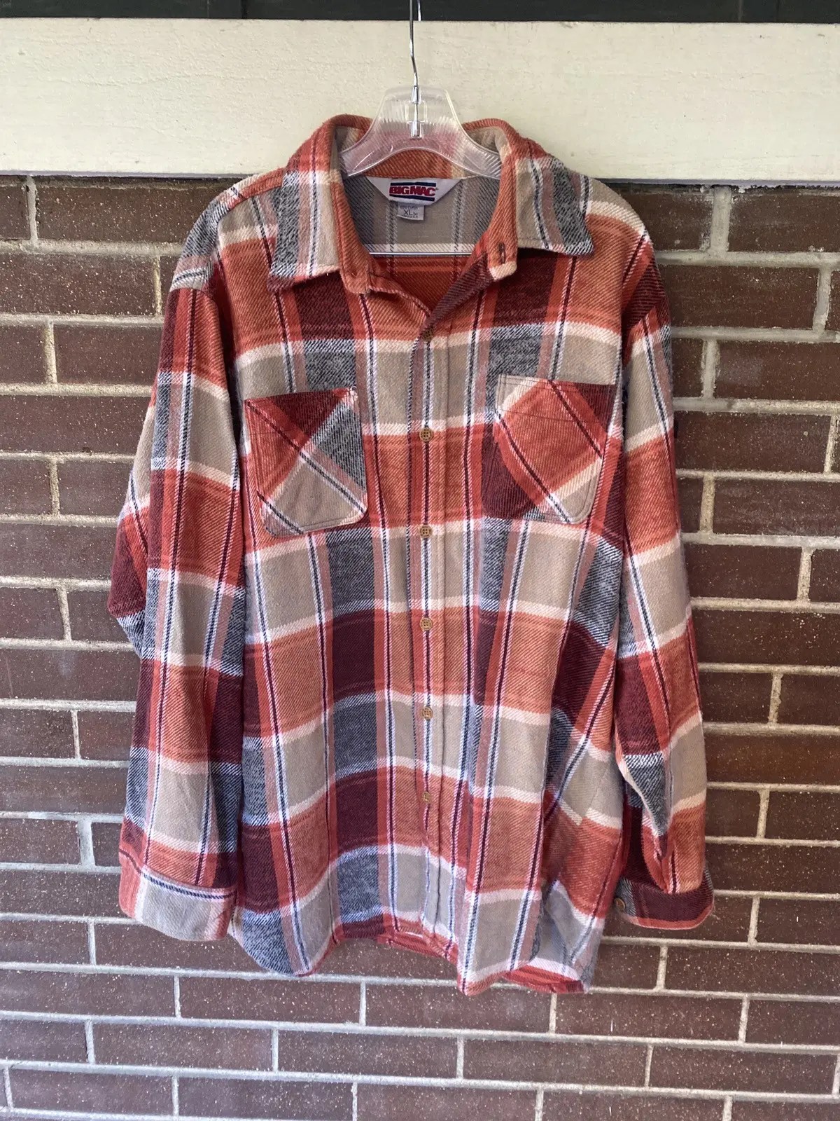 Vintage Vintage Big Mac 80s Made In Usa Flannel Shirt Grailed