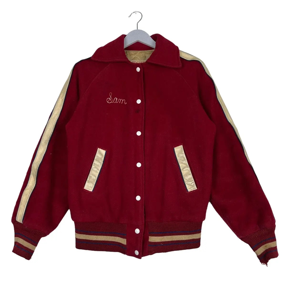 Vintage 🔥 50s HOSTONVILLE POLAR BEARS RIPON AWARD VARSITY JACKET Grailed