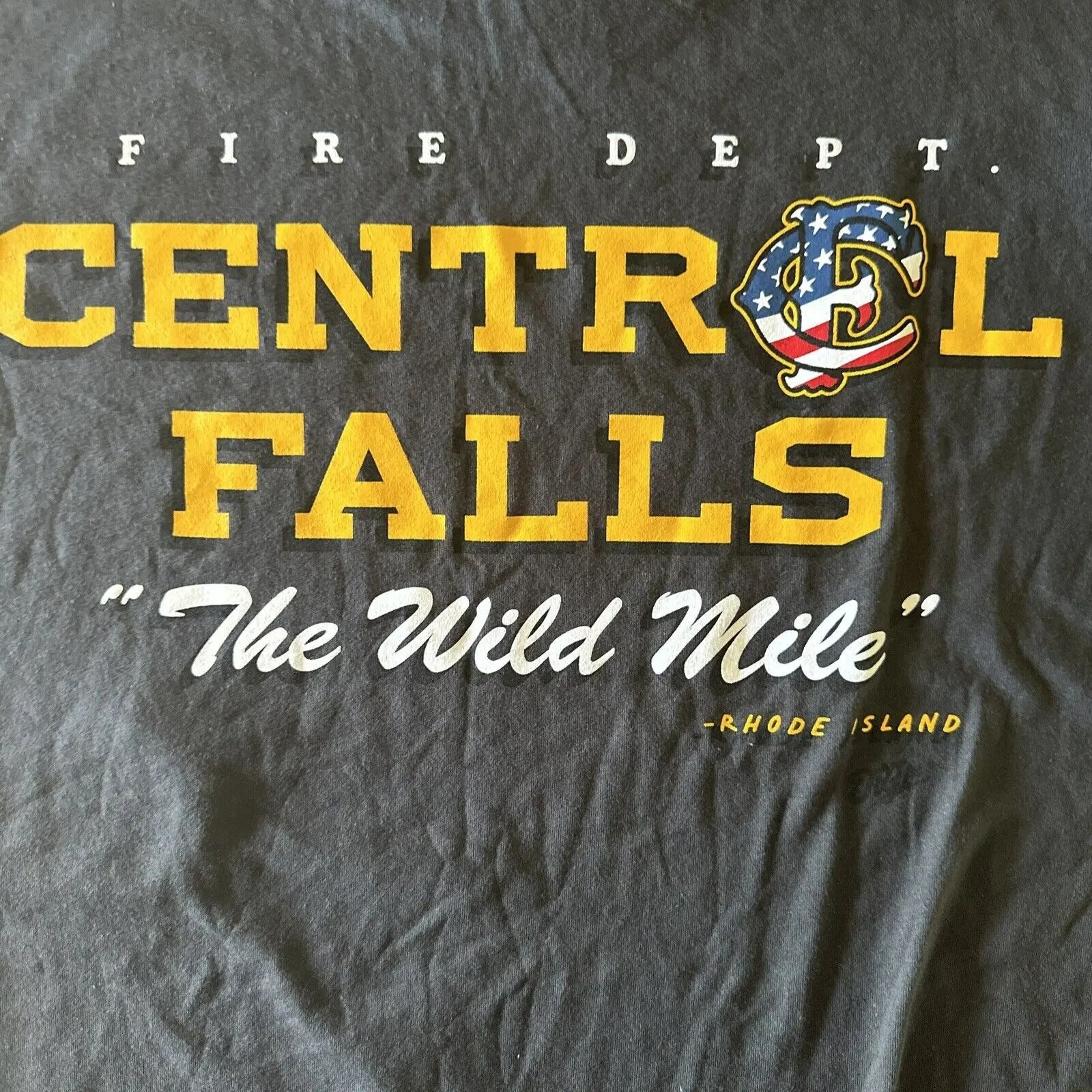 Next Level Firefighter Central Falls Rhode Island Fire Department T Shi