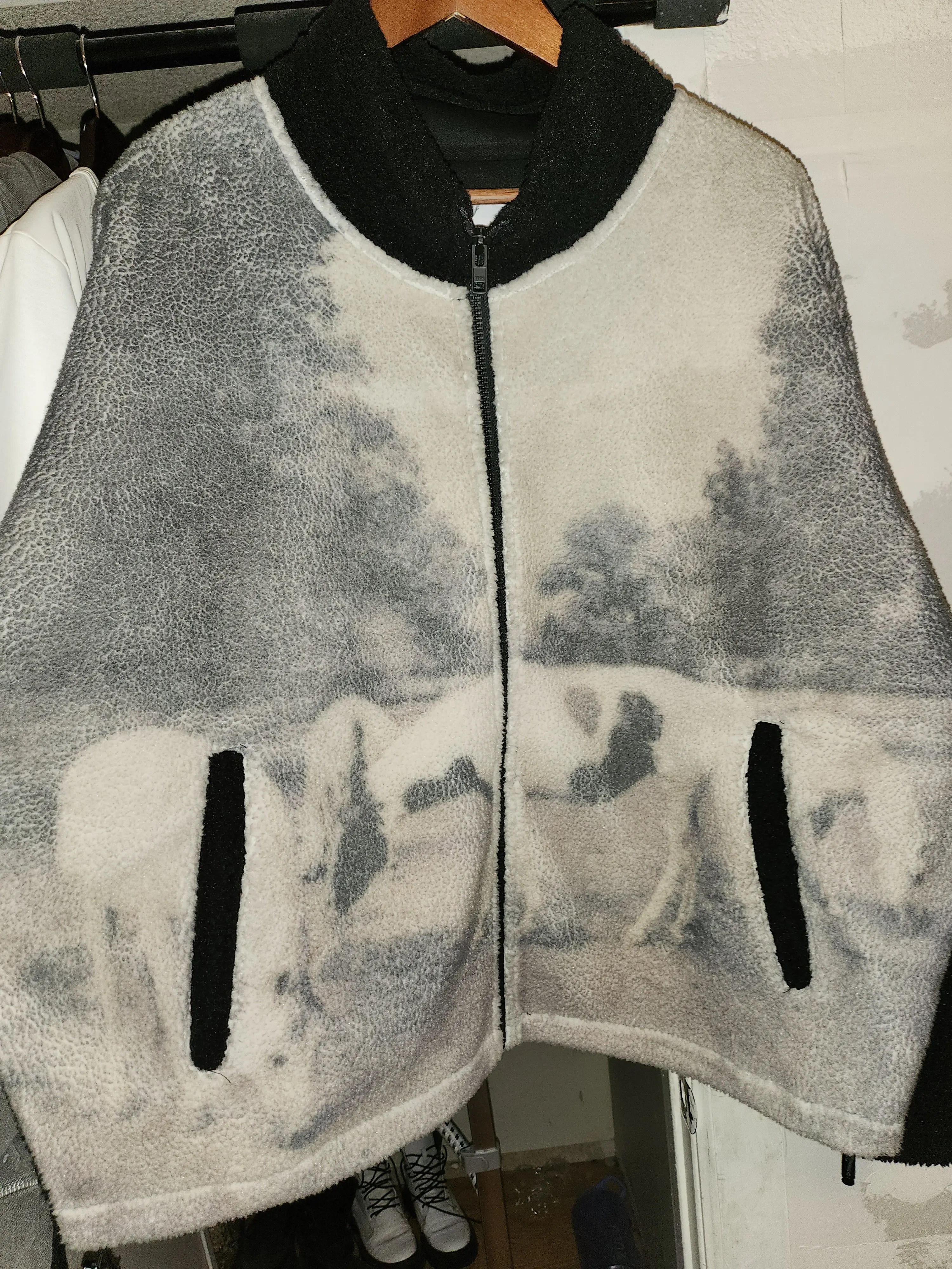 Profound Aesthetic Fleece horse jacket Grailed