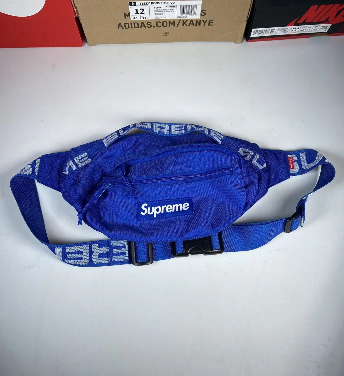 Supreme Supreme Waist Bag Royal Blue SS18 VERY CLEAN Grailed