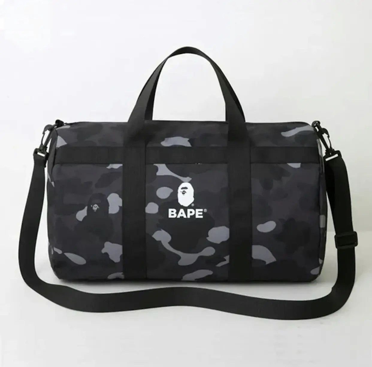 Bape BAPE DUFFLE BAG Camo Bag A Bathing Ape Duffel with Magazine Grailed