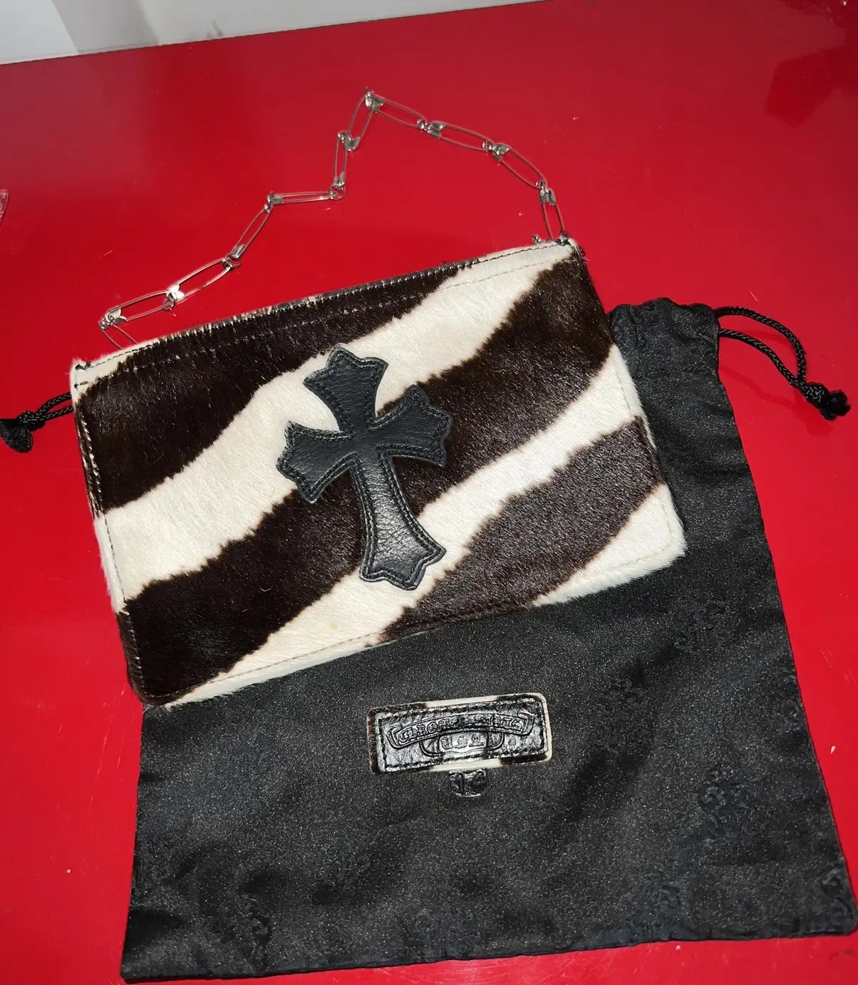 Chrome Hearts Rare Chrome Hearts pony hair mini bag Grailed