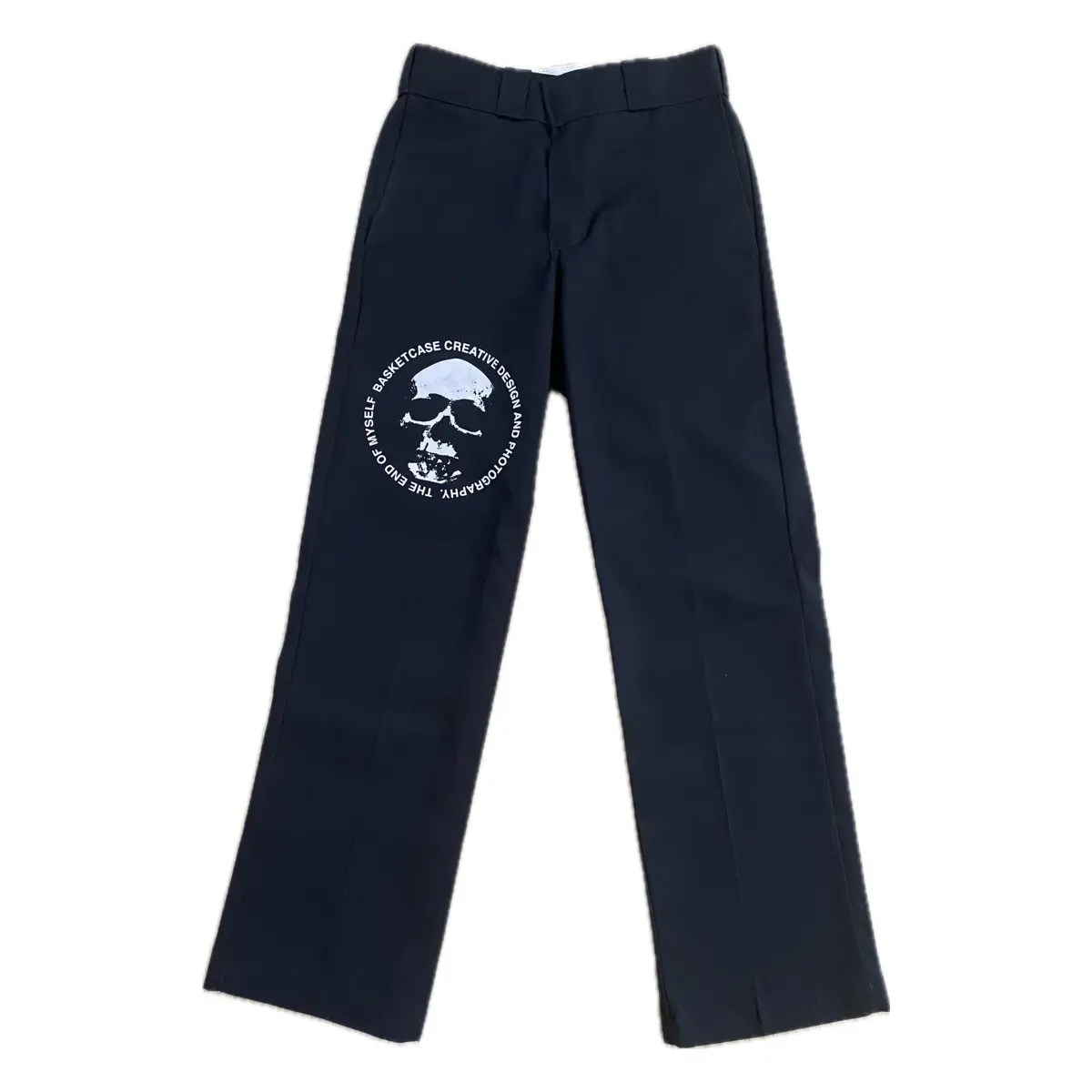 Custom Basketcase Gallery X Dickies Custom Print Skull 874 Trousers