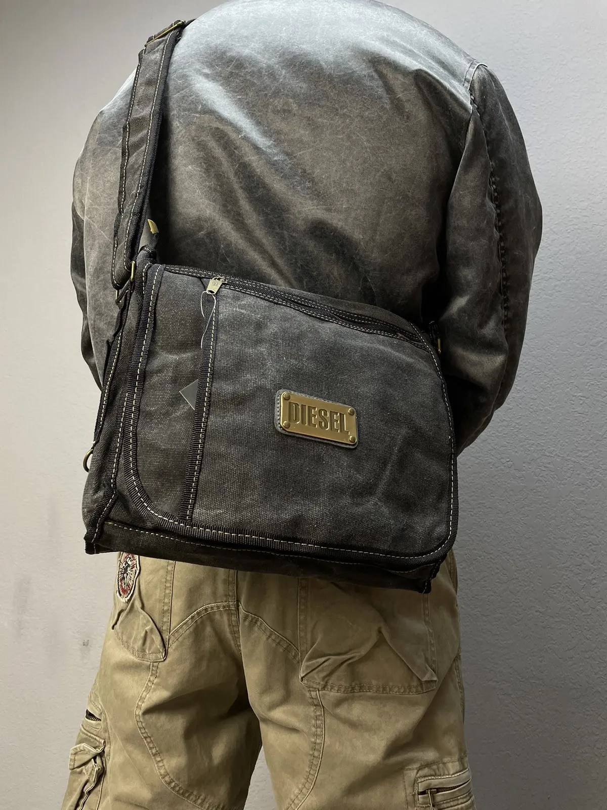 Diesel Diesel sling bag Vintage Y2K sling cargo bag multi pocket Grailed