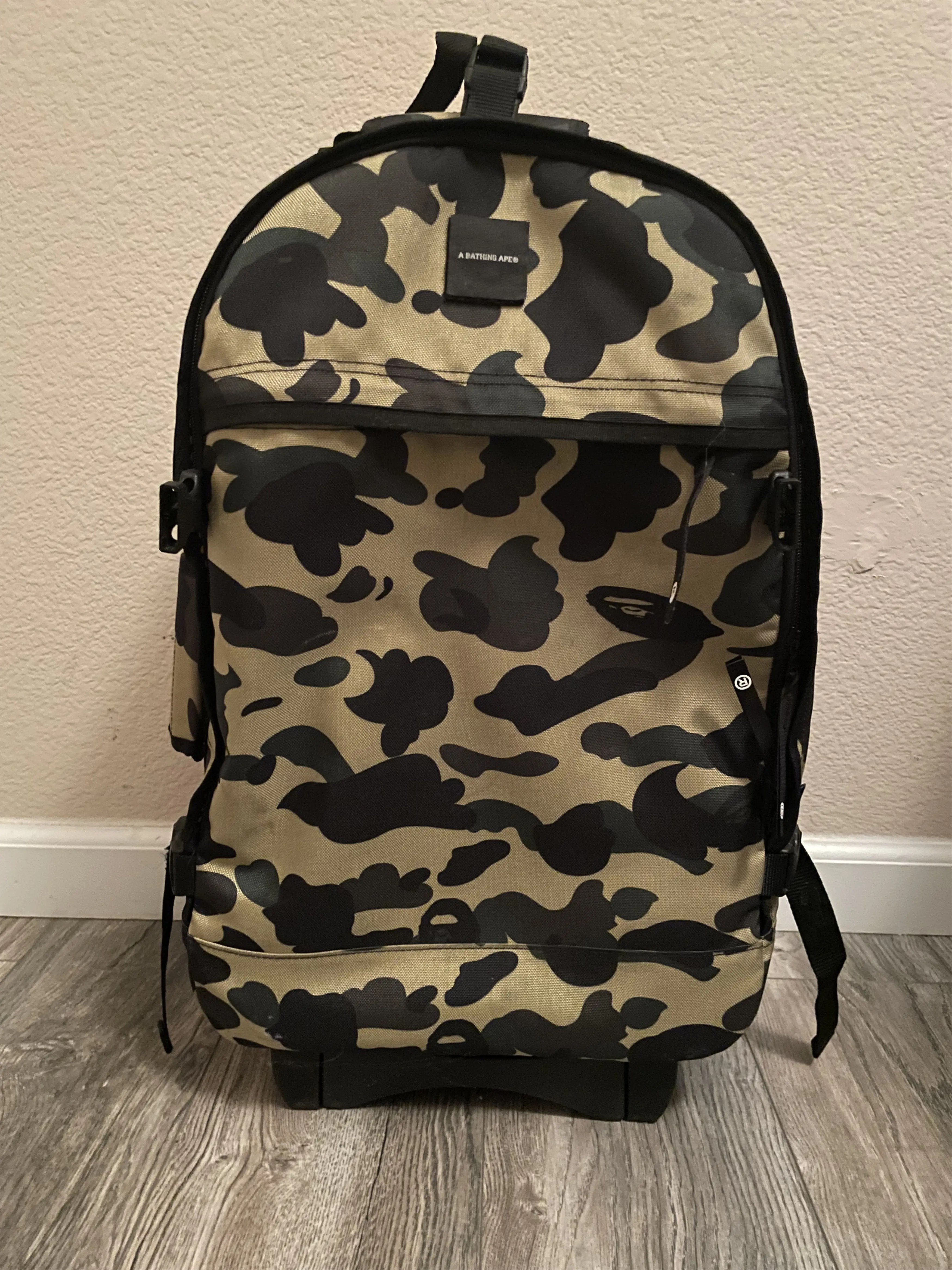 Bape 1st Camo Luggage Bag Grailed