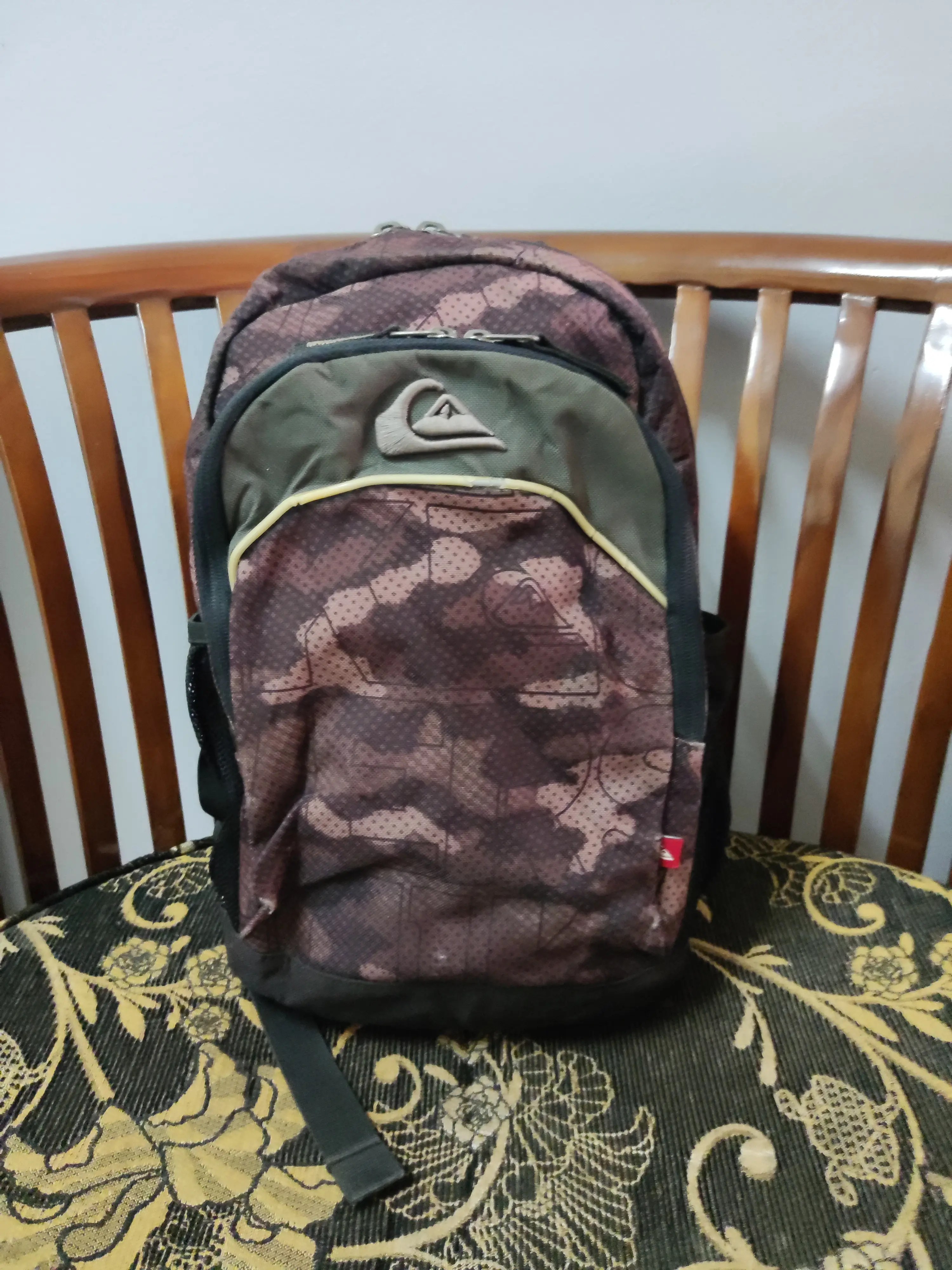 Outdoor Life Quiksilver Camo Backpack Grailed