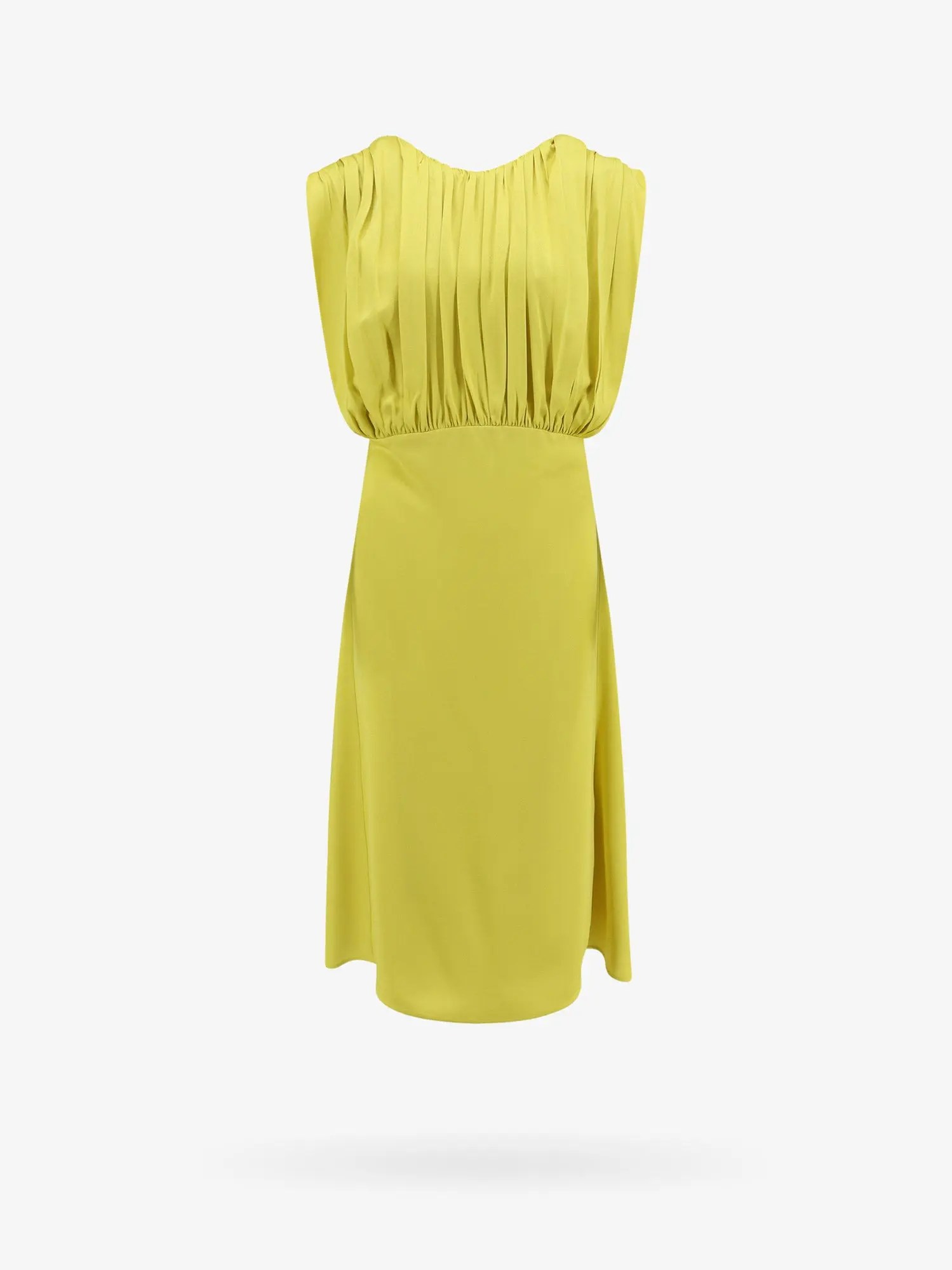 Jil Sander Dress Woman Yellow Dresses Grailed