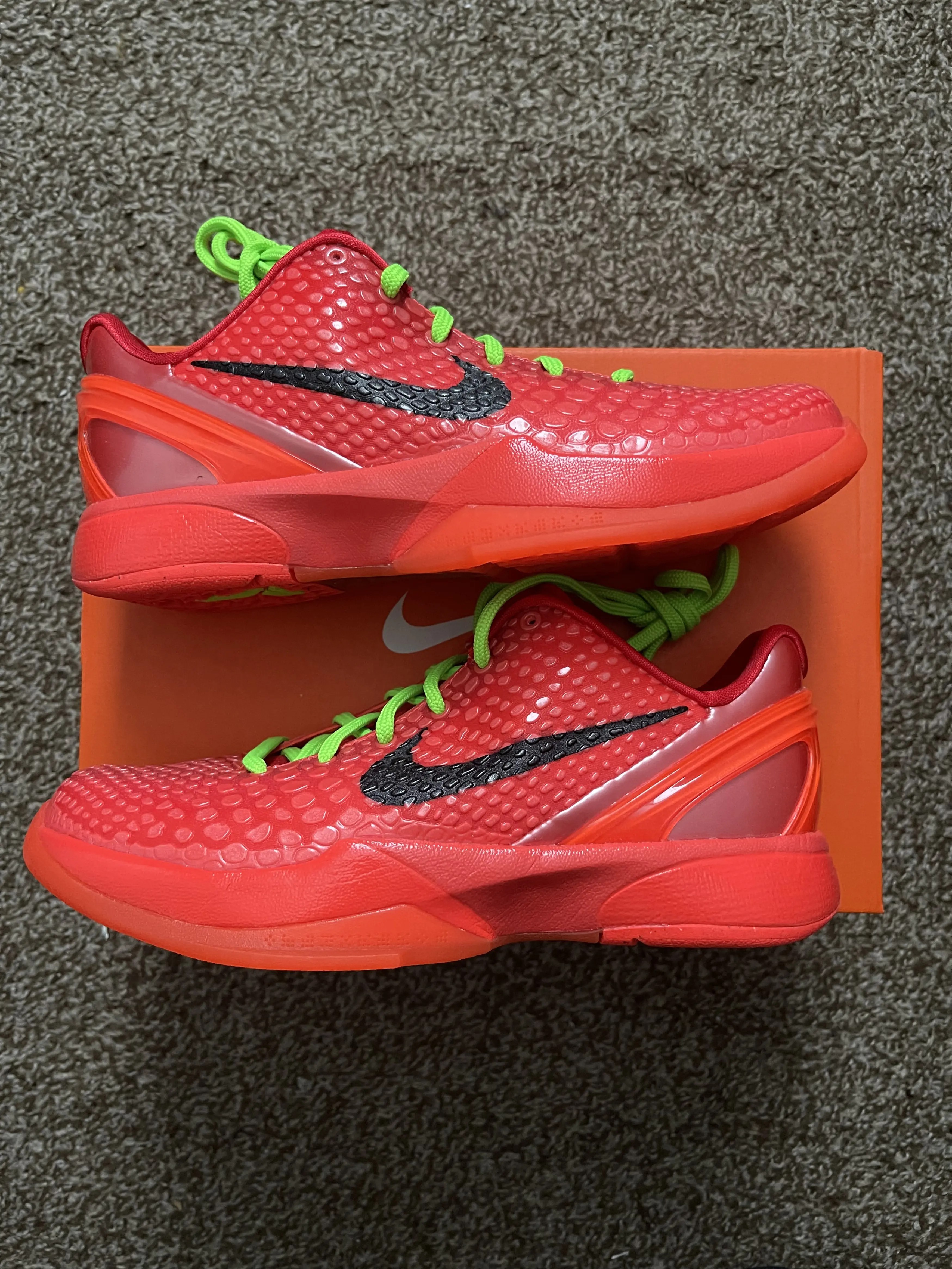 Nike *New* Nike x Kobe 6 Protro Reverse Grinch Grade School Grailed