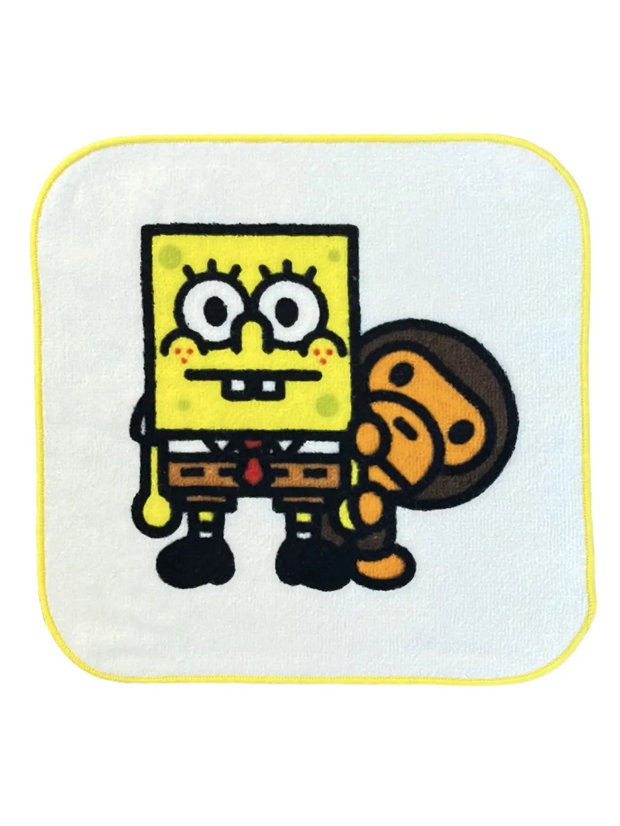 Bape Baby Milo x Spongebob Hand Towel 2008 Grailed