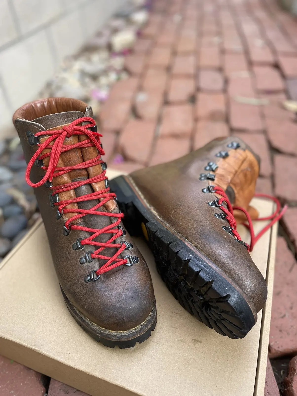Vintage Alico Summit Hiking Boots Grailed