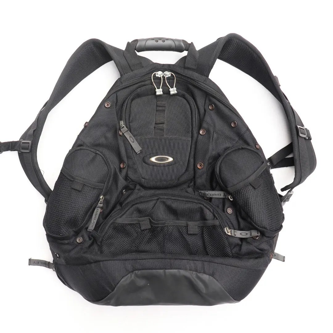 Vintage Oakley Harshell Backpack Black Y2k Vintage Grailed